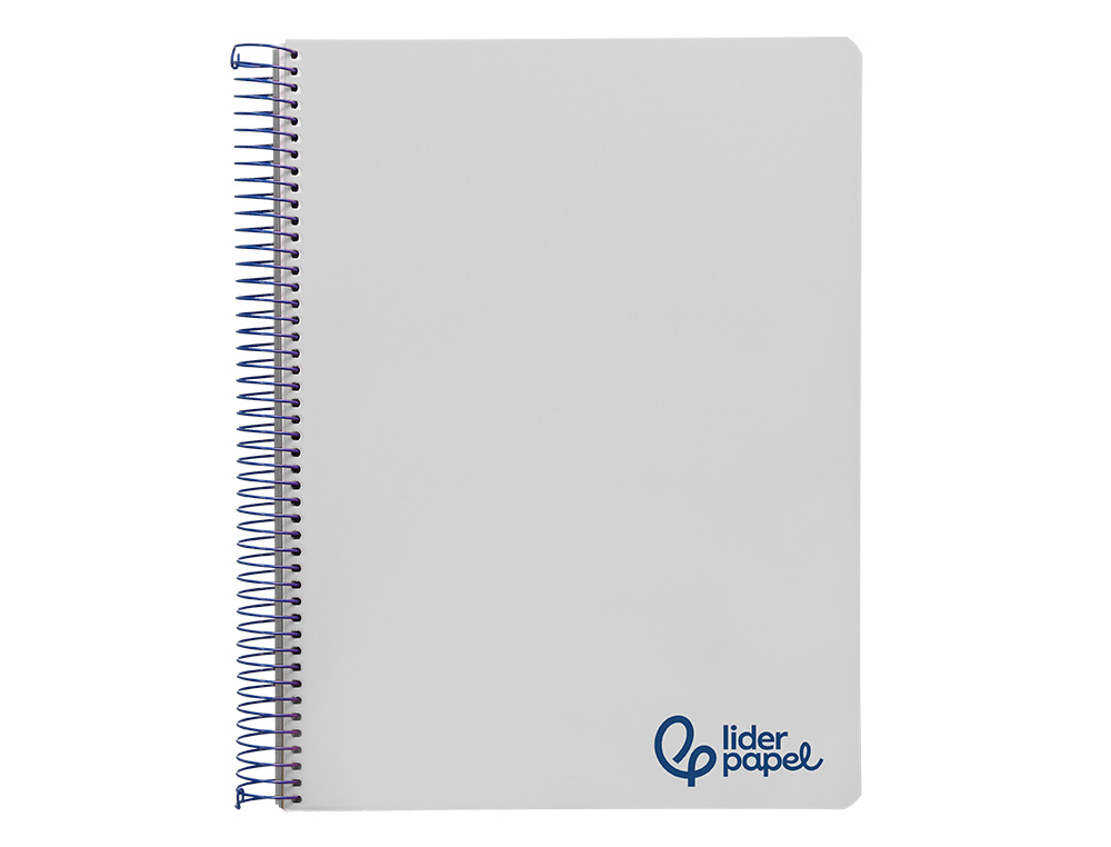 Caderno espiral liderpapel din a4 wonder capa plastico 120 f 90 gr quadricula 5 mm 5 bandas de cores 4 furos turquesa ( Imagem 2 de 16 ) - Preview