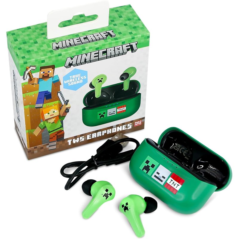 Wireless Earphones OTL TWS - Minecraft ( Imagem 2 de 2 ) - Preview