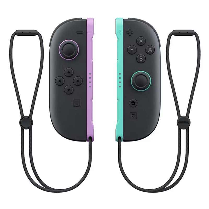 Conjunto Comandos Joy-Con 2 - Nintendo Switch 2 (Direito / Esquerdo) Roxo Claro / Verde Claro ( Imagem 2 de 4 ) - Preview