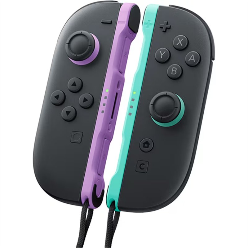 Conjunto Comandos Joy-Con 2 - Nintendo Switch 2 (Direito / Esquerdo) Roxo Claro / Verde Claro ( Imagem 3 de 4 ) - Preview