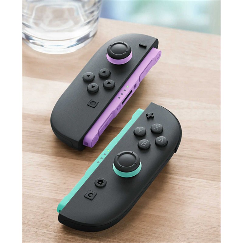 Conjunto Comandos Joy-Con 2 - Nintendo Switch 2 (Direito / Esquerdo) Roxo Claro / Verde Claro ( Imagem 4 de 4 ) - Preview