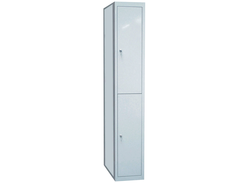 Armario metalico ar storage 50x180x40 cm 2 portas com chave e cor cinza continuacao ( Imagem 2 de 2 ) - Preview