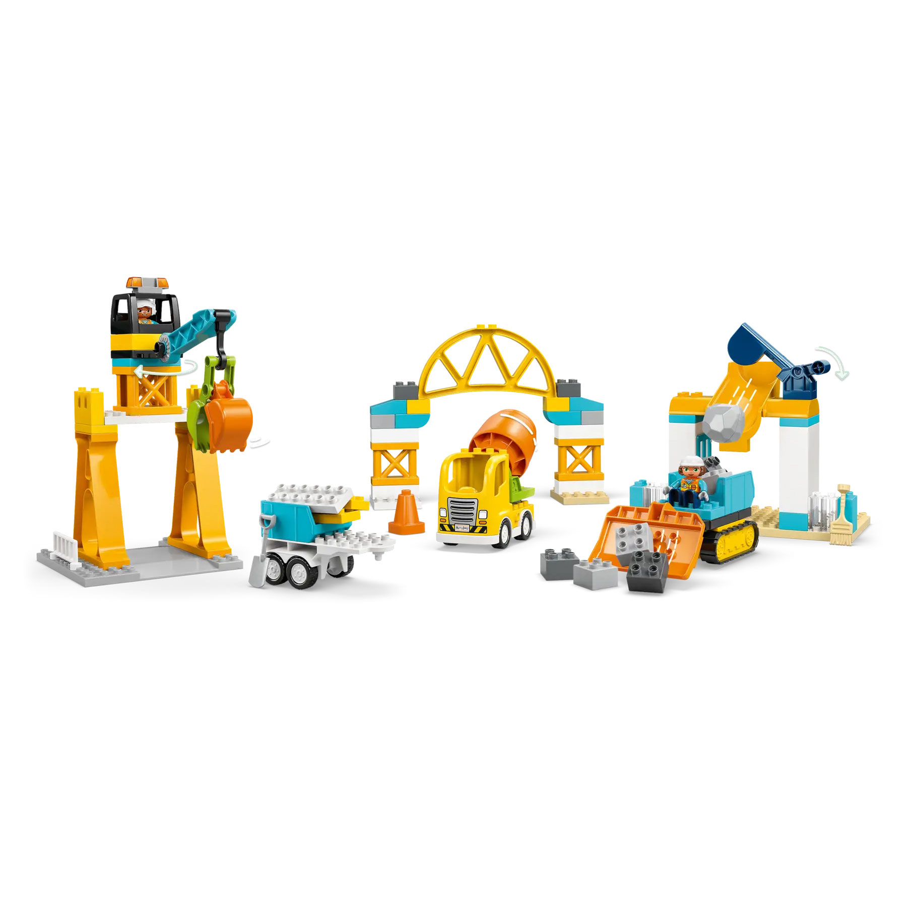 Lego Duplo Veiculos E Area De Construcao 3 Em 1 10476 ( Imagem 3 de 4 ) - Preview