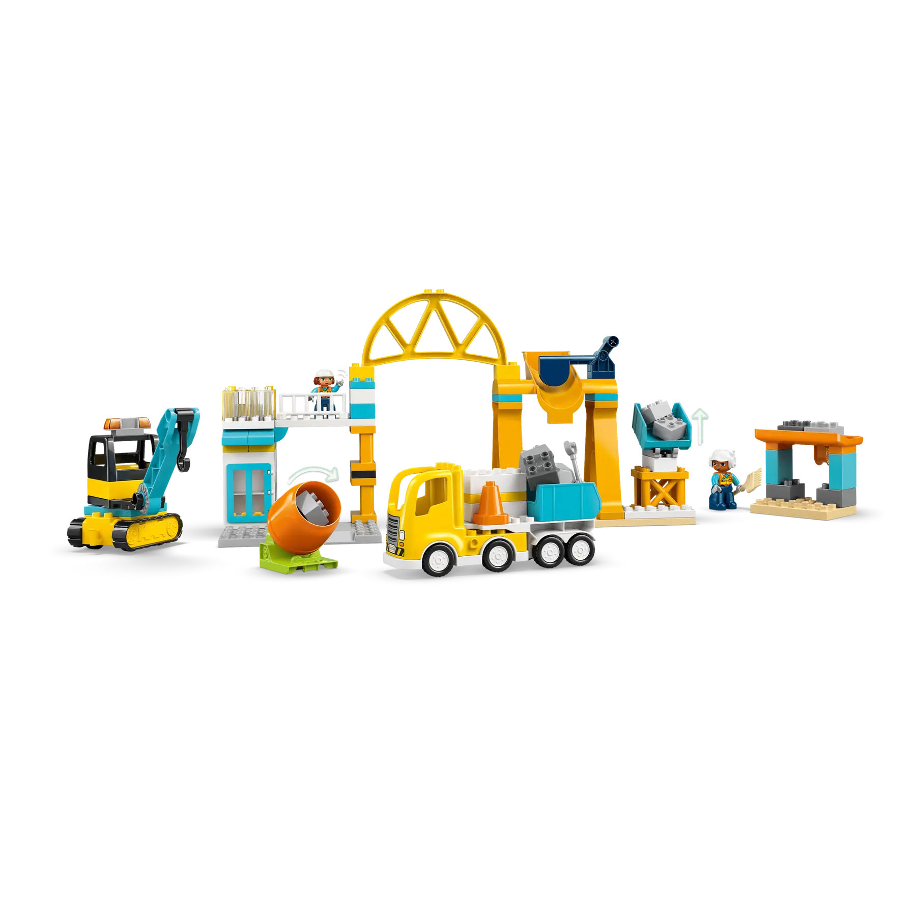 Lego Duplo Veiculos E Area De Construcao 3 Em 1 10476 ( Imagem 4 de 4 ) - Preview