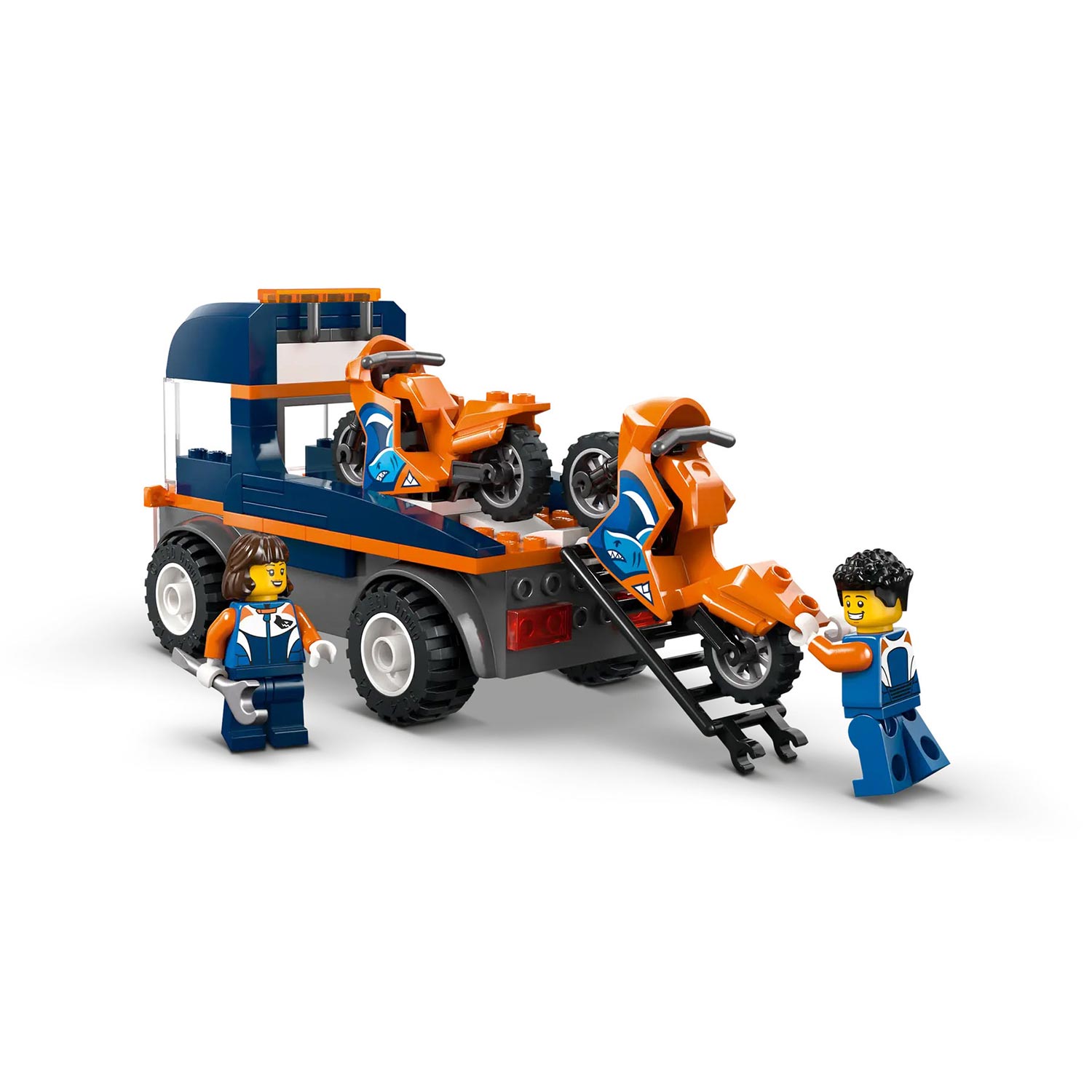 Lego City Camião De Transporte De Motas 60491 ( Imagem 4 de 4 ) - Preview