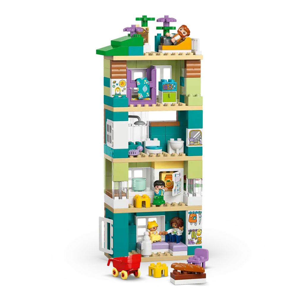 Lego Duplo Casa Da Família Moderna 3 Em 1 Com Figuras 10470 ( Imagem 4 de 4 ) - Preview