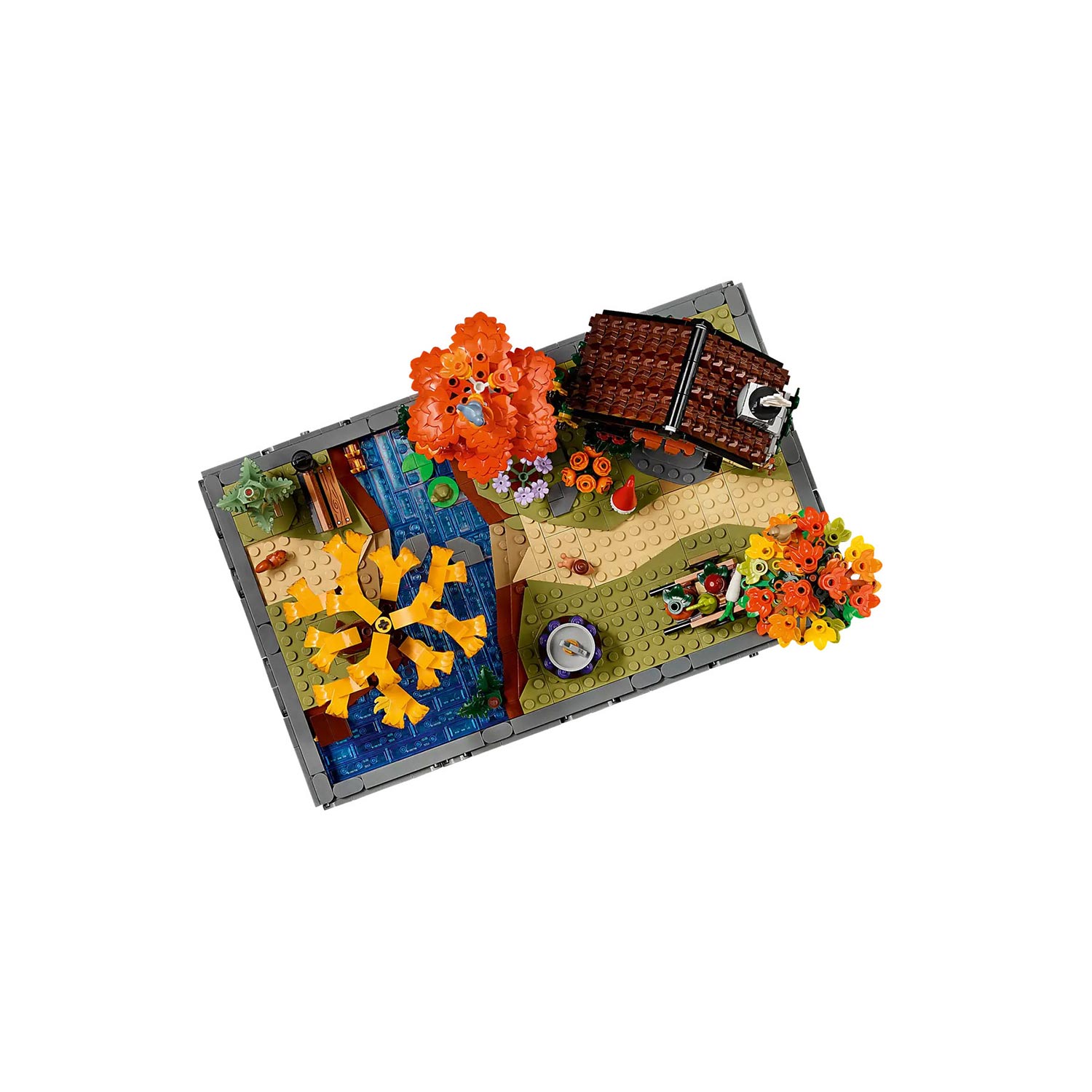 Lego Icons Jardim Da Casa De Campo Outonal 11372 ( Imagem 4 de 4 ) - Preview