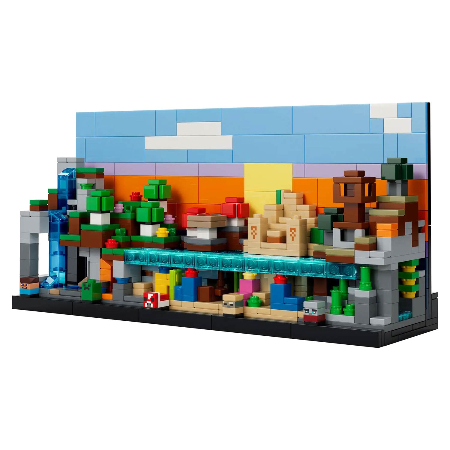 Lego Minecraft Minibiomas 21589 ( Imagem 2 de 4 ) - Preview