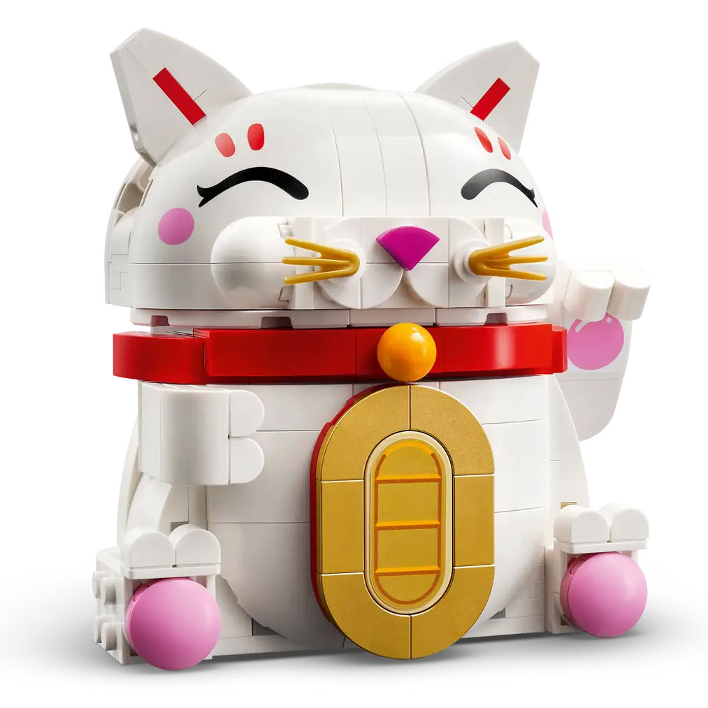 Lego Gato Da Sorte 40813 ( Imagem 3 de 4 ) - Preview