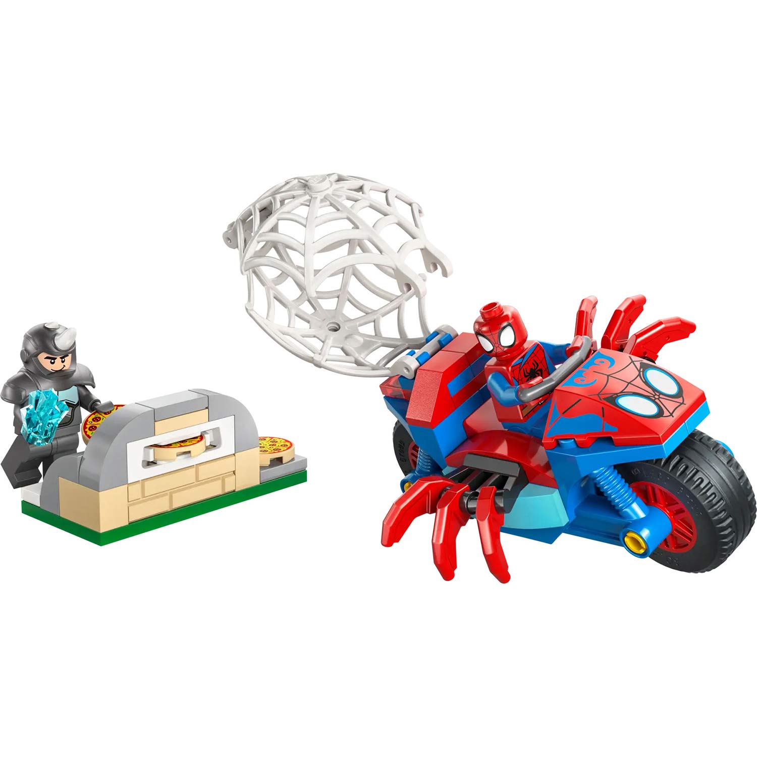 Lego Spidey na sua Mota contra Rhino 11206 ( Imagem 2 de 4 ) - Preview