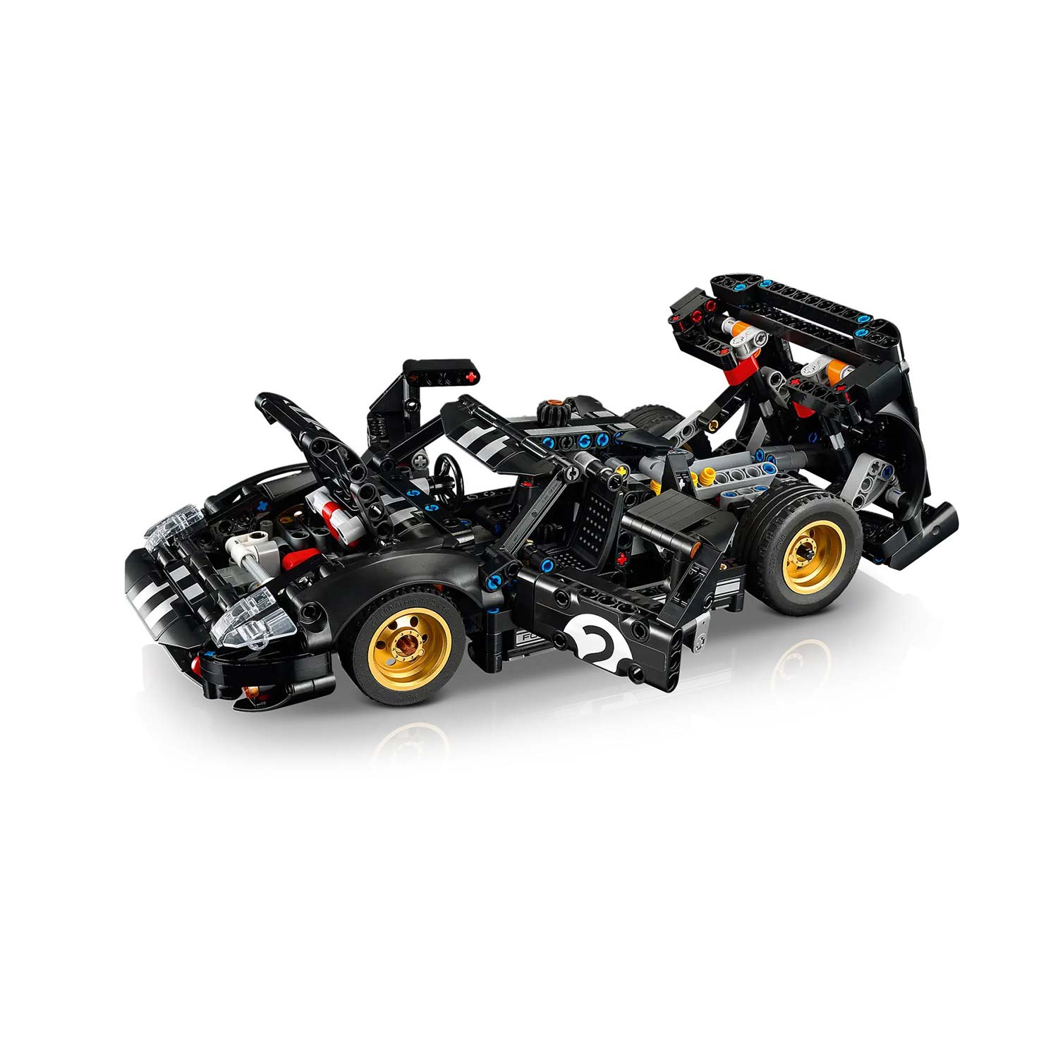Lego Technic Carro De Corrida 1966 Ford Gt40 Mkii 42223 ( Imagem 4 de 4 ) - Preview