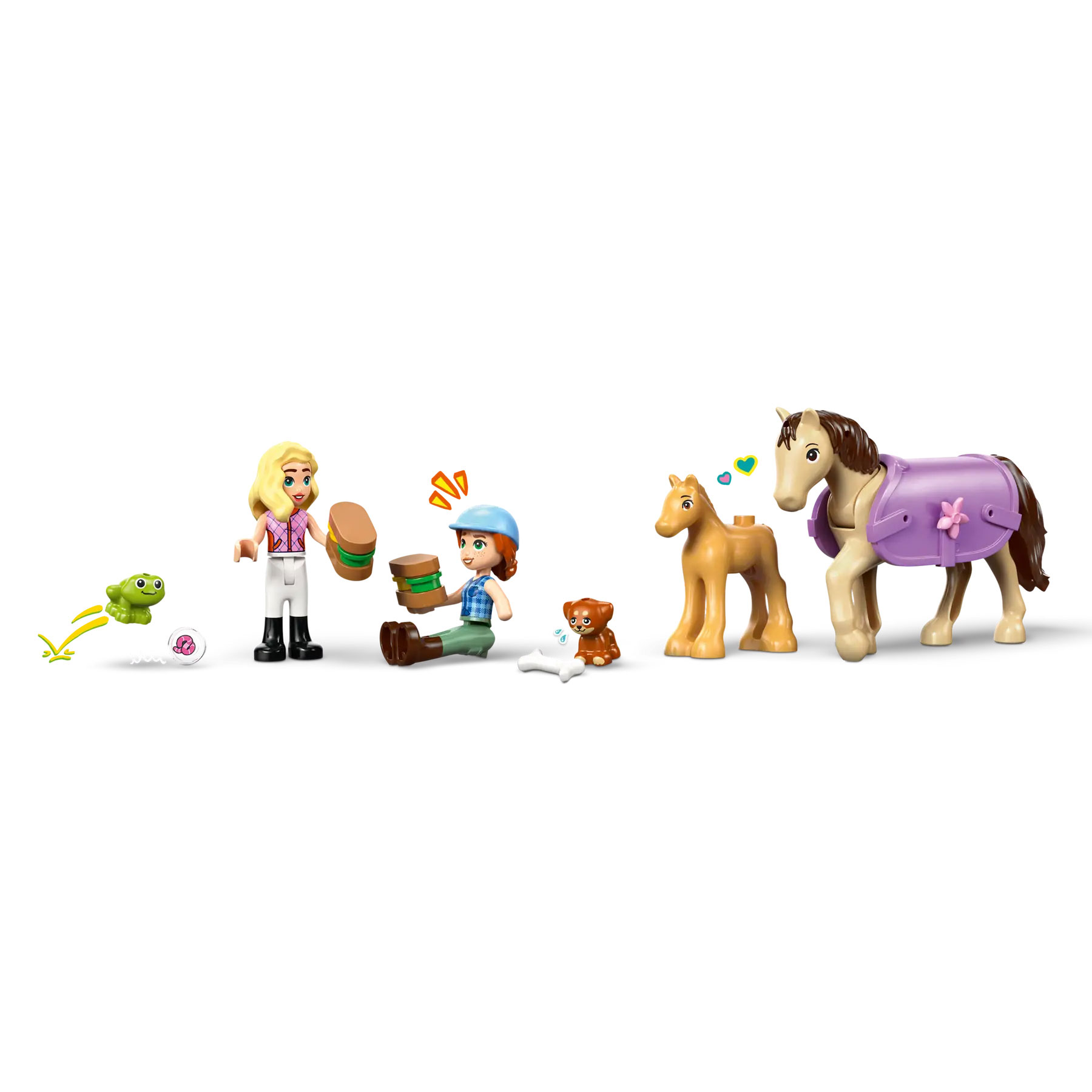Lego Friends Reboque Para Cavalo E Potro 42695 ( Imagem 4 de 4 ) - Preview