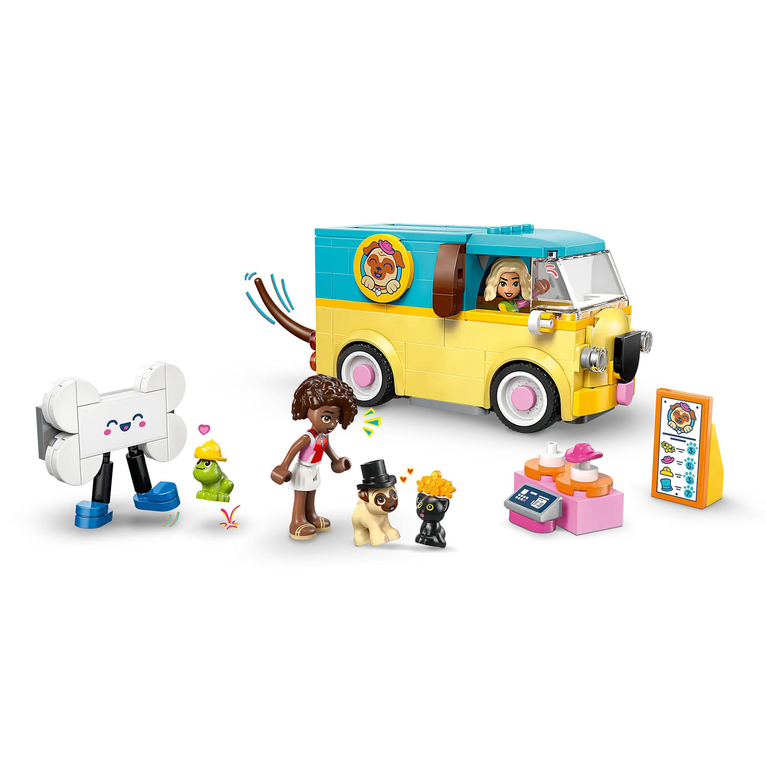 Lego Friends Carrinha Acessórios Animais 42678 ( Imagem 4 de 4 ) - Preview