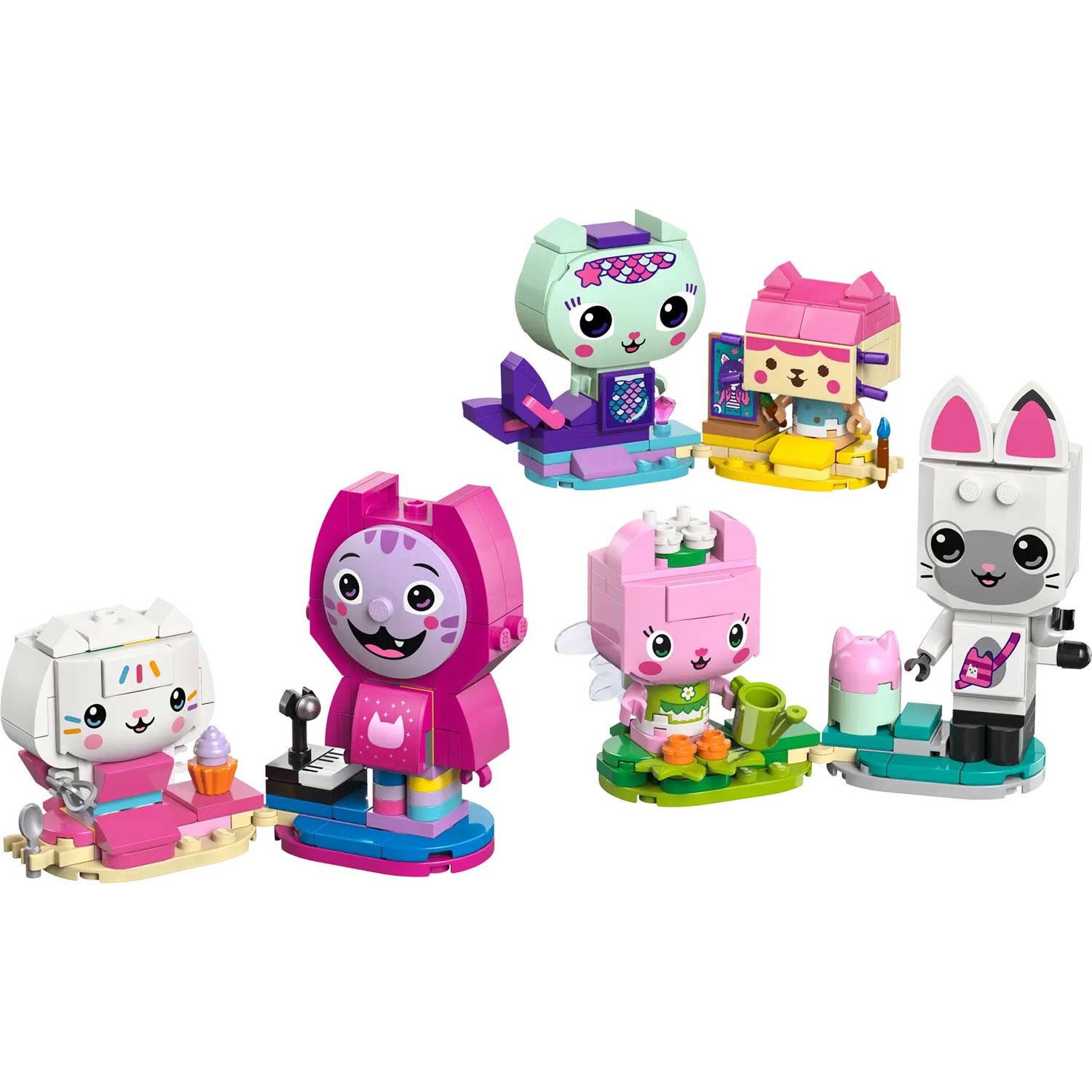 Lego Gabby'S Dollhouse Amigos Gatinhos Construidos Com Pecas Da Gabby 11215 ( Imagem 2 de 4 ) - Preview