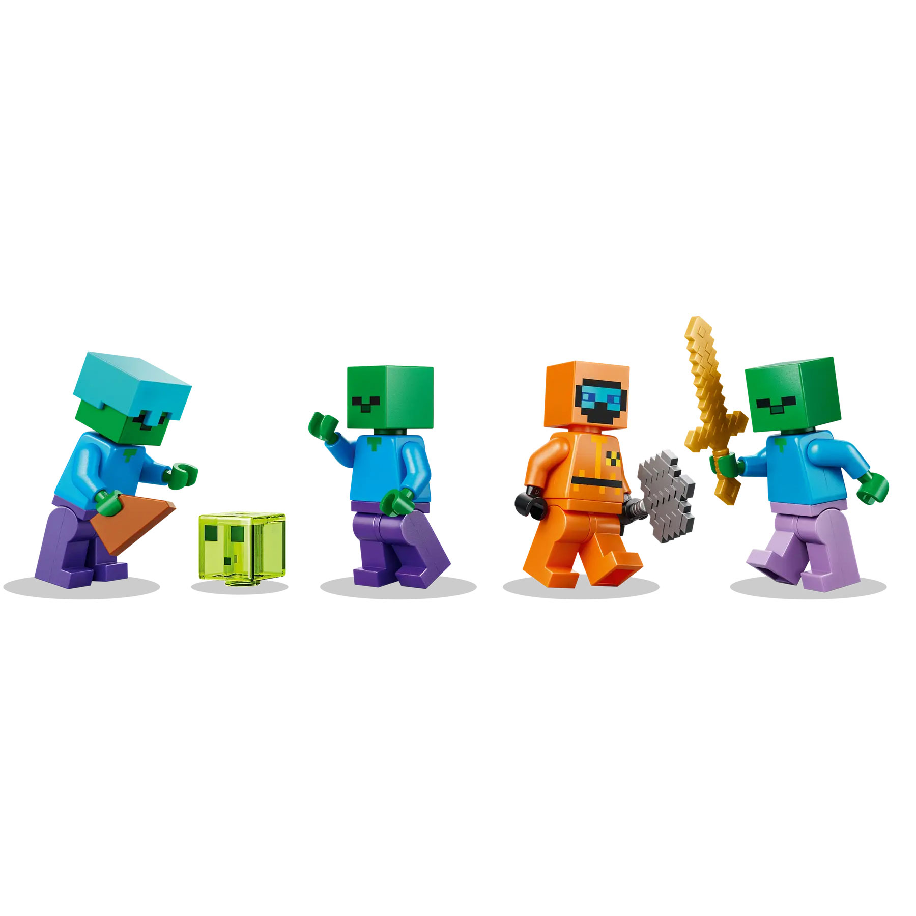 Lego Minecraft Masmorra De Zombies 21587 ( Imagem 3 de 4 ) - Preview