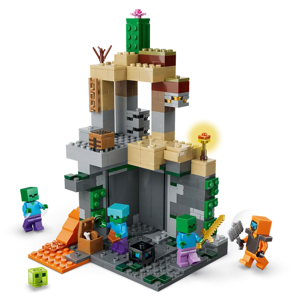 Lego Minecraft Masmorra De Zombies 21587 ( Imagem 4 de 4 ) - Preview