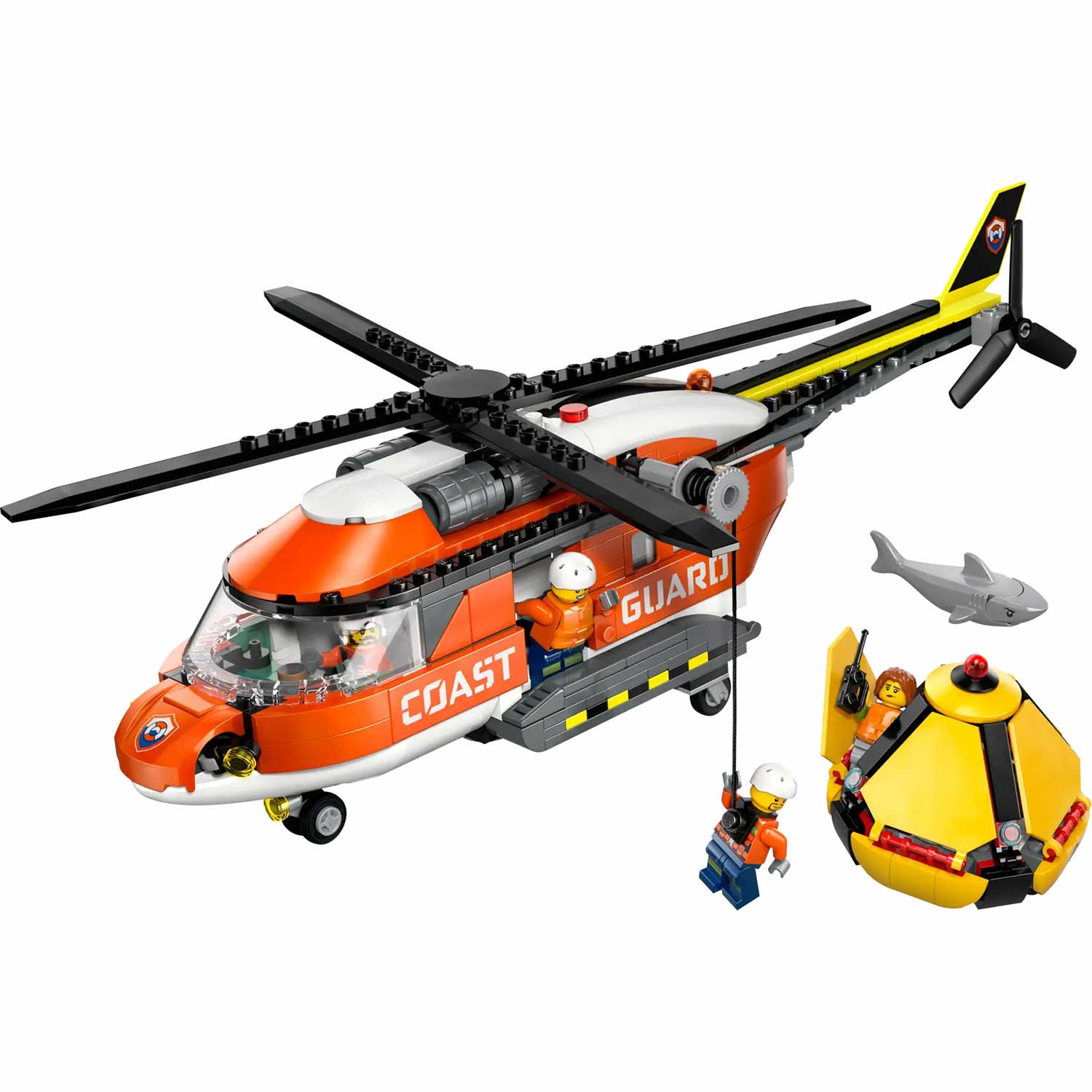 Lego City Helicoptero Da Guarda Costeira 60503 ( Imagem 2 de 4 ) - Preview