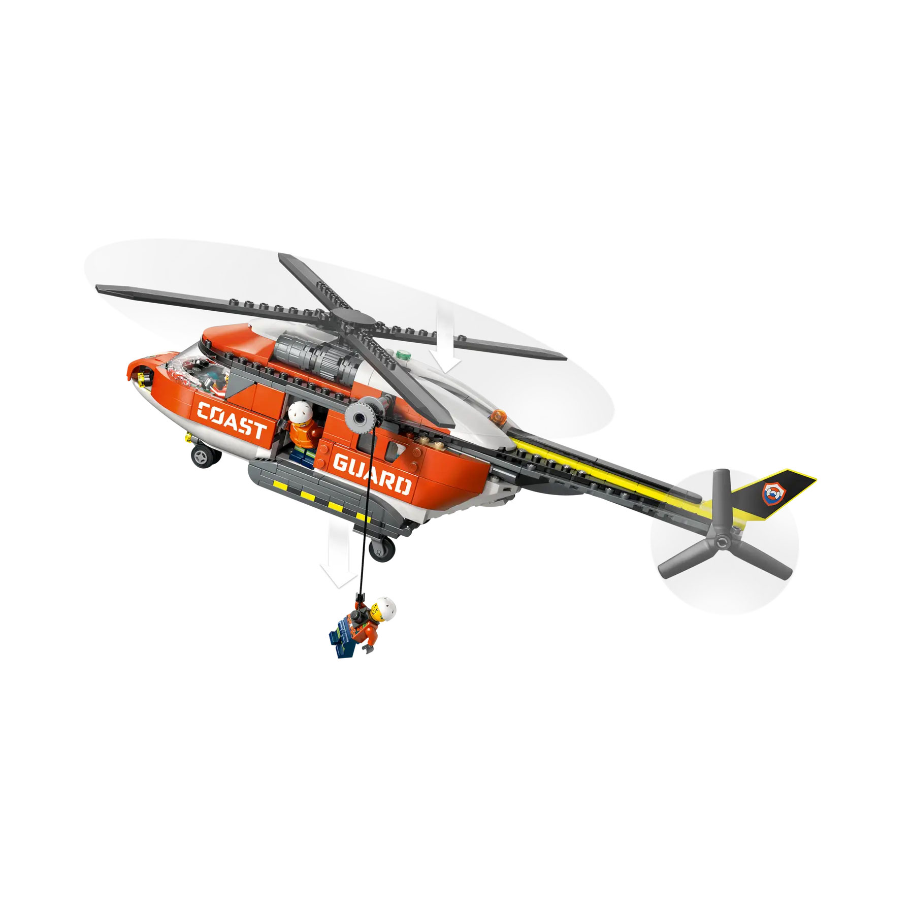 Lego City Helicoptero Da Guarda Costeira 60503 ( Imagem 3 de 4 ) - Preview