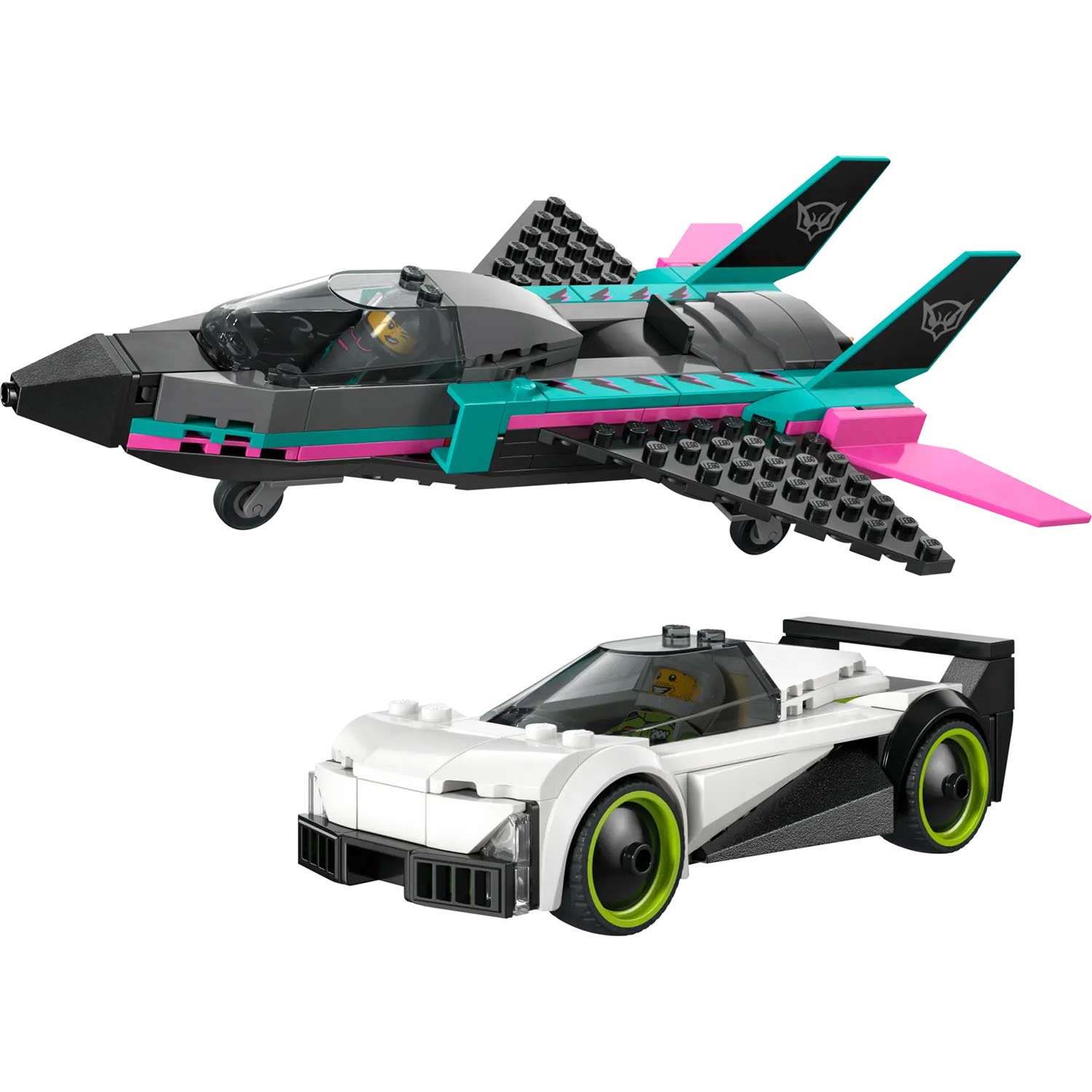 Lego City Jato Contra Carro 60489 ( Imagem 2 de 4 ) - Preview