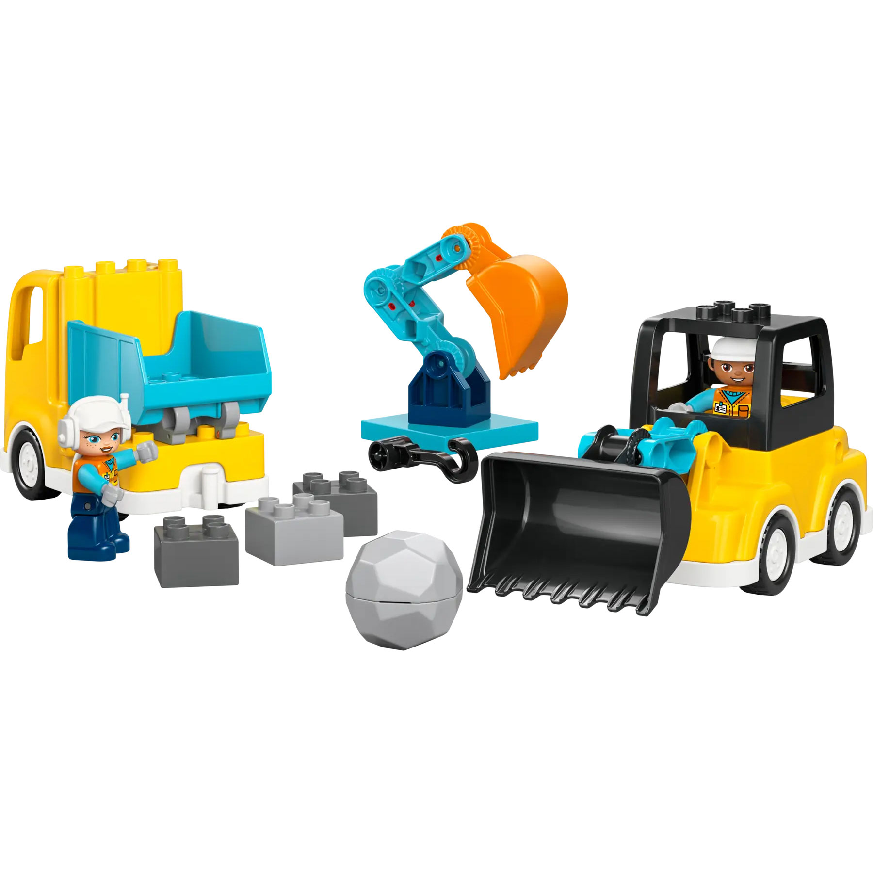 Lego Duplo Veiculos De Construcao 3 Em 1 10475 ( Imagem 2 de 4 ) - Preview