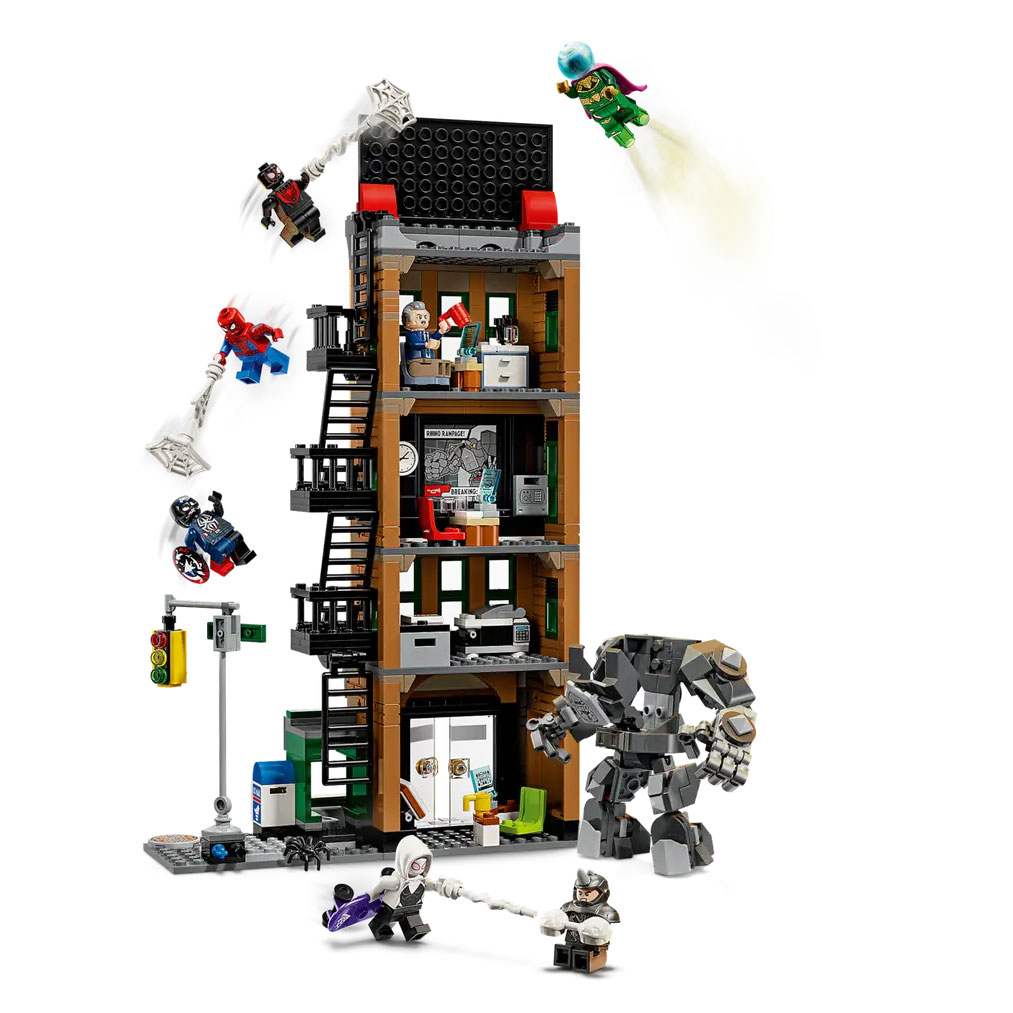 Lego Marvel Spider-Man Contra Mysterio: O Daily Bugle 76342 ( Imagem 3 de 4 ) - Preview