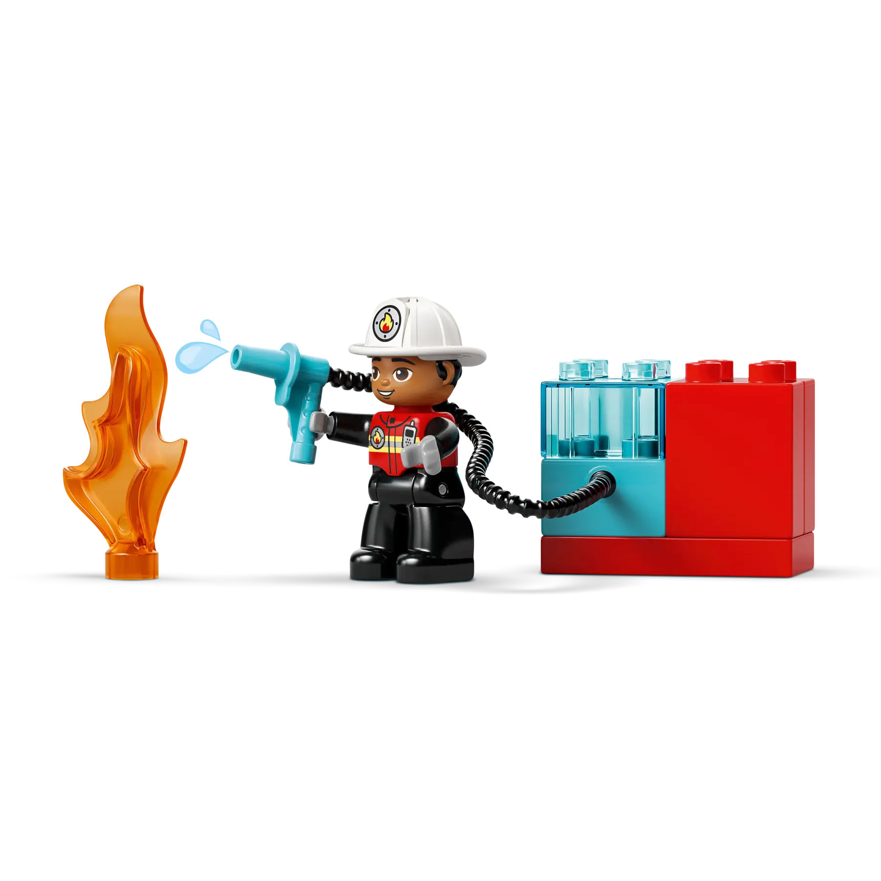 Lego Duplo Camião Dos Bombeiros Com Mangueira E Bombeiro 10473 ( Imagem 3 de 4 ) - Preview
