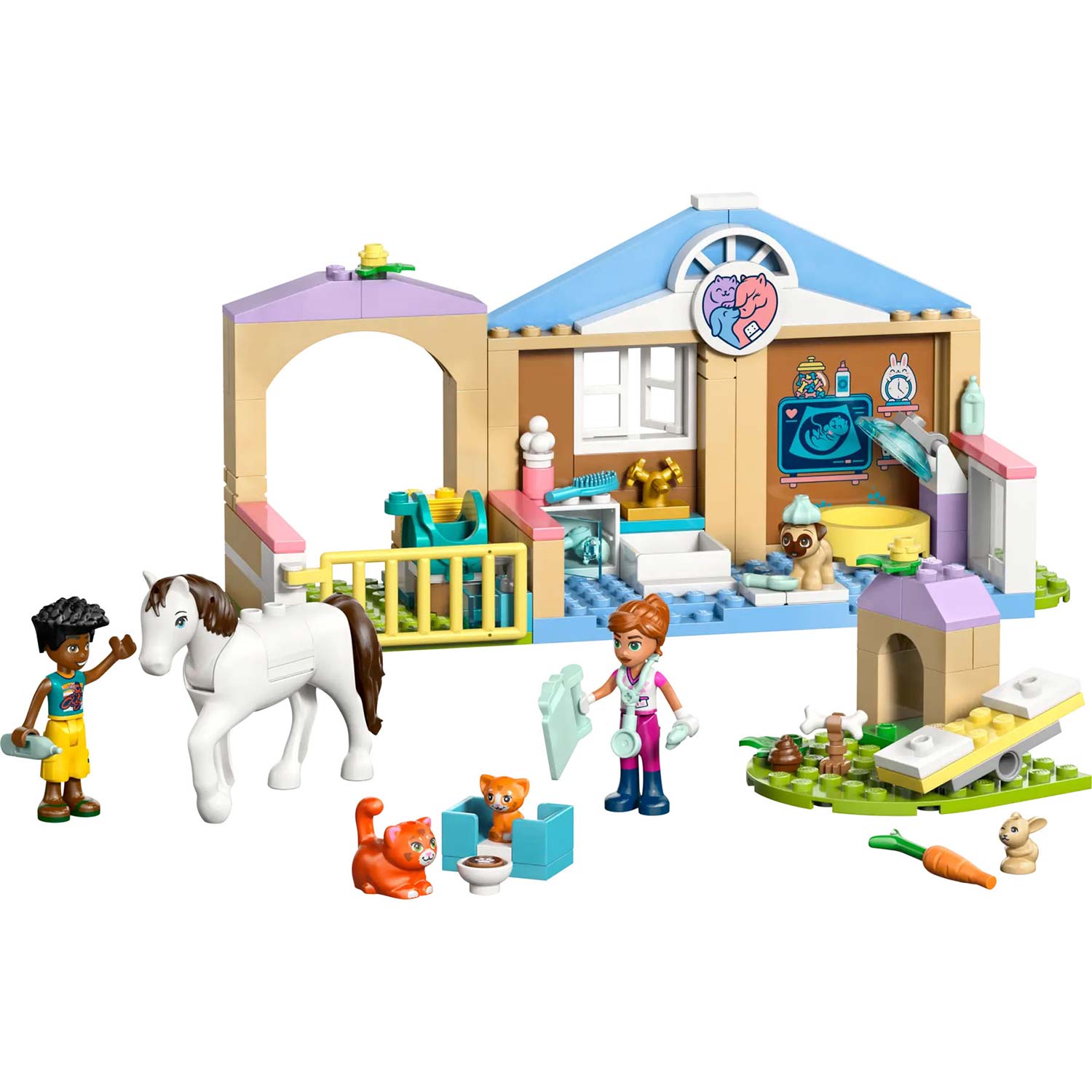Lego Friends Clinica Veterinaria Com Animais 42696 ( Imagem 2 de 4 ) - Preview
