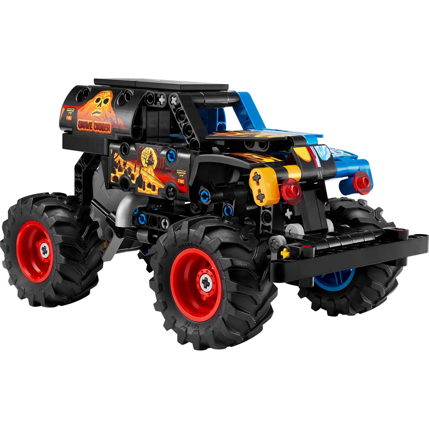 Lego Technic Monster Jam Grave Digger Fogo E Gelo 42219 ( Imagem 2 de 4 ) - Preview