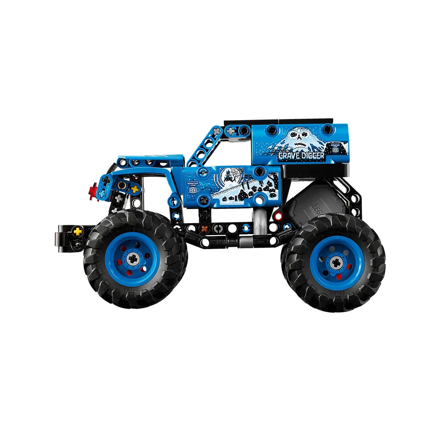 Lego Technic Monster Jam Grave Digger Fogo E Gelo 42219 ( Imagem 4 de 4 ) - Preview
