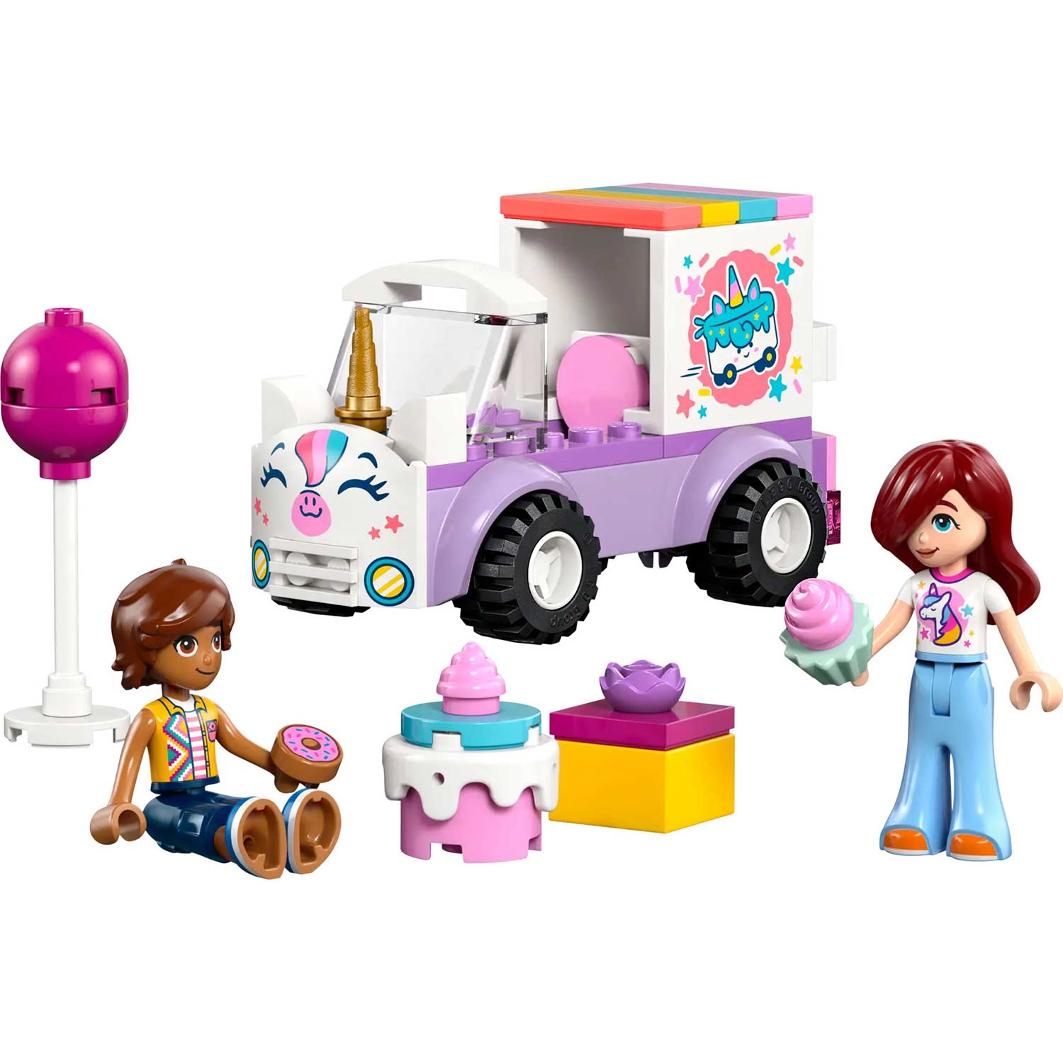 Lego Friends Carro De Entrega De Bolos Em Forma De Unicornio 42675 ( Imagem 2 de 4 ) - Preview