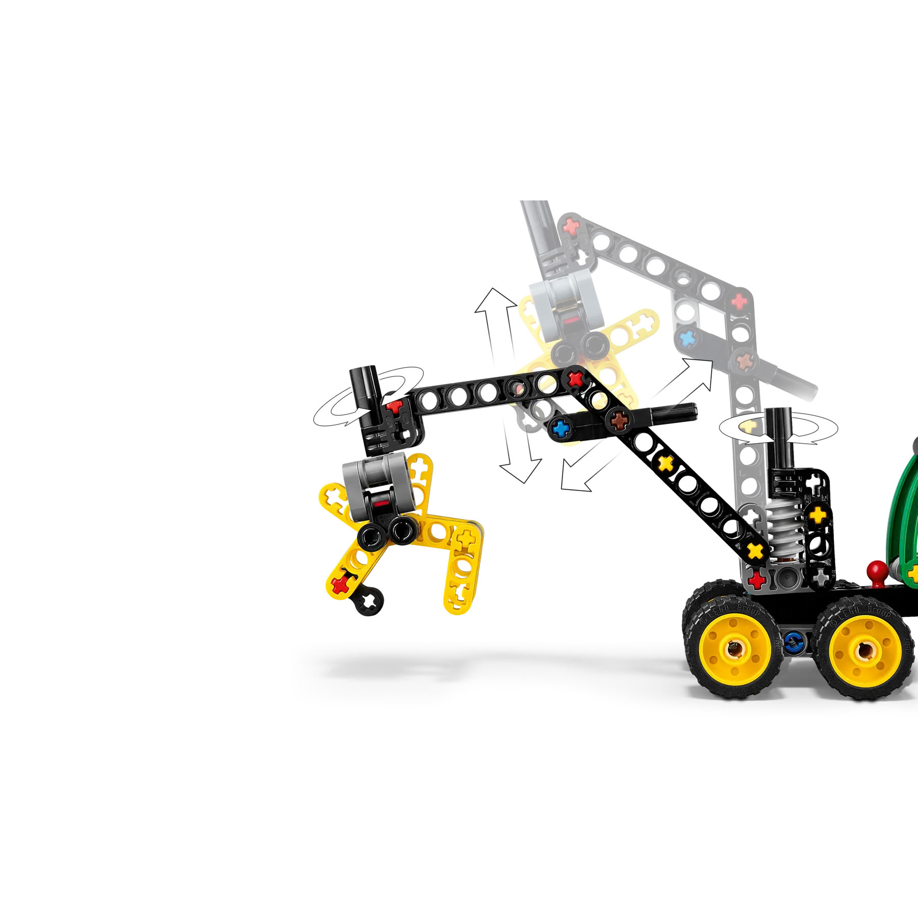 Lego Technic Ceifeira Com Rodas John Deere 1470H 42218 ( Imagem 4 de 4 ) - Preview