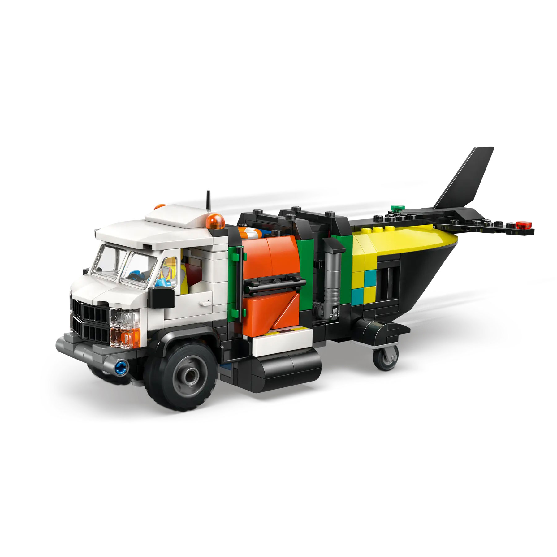 Lego City Combinacao De Avião Camião De Assistencia E Hovercraft 60505 ( Imagem 4 de 4 ) - Preview