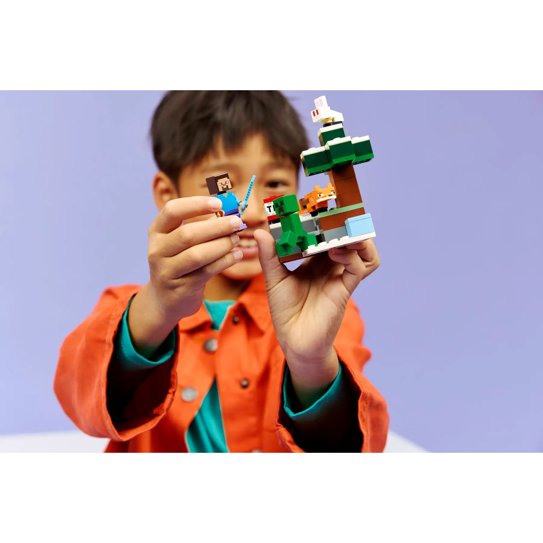 Lego Minecraft Aventura Taiga Steve 21583 ( Imagem 4 de 4 ) - Preview