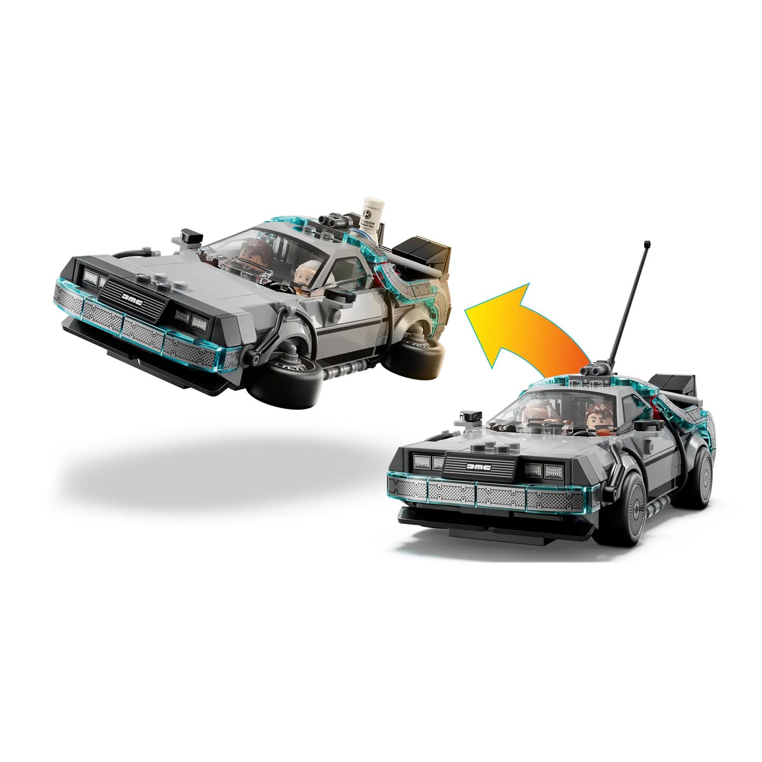 Lego Speed Champions Máquina. Tempo Futuro 77256 ( Imagem 3 de 4 ) - Preview
