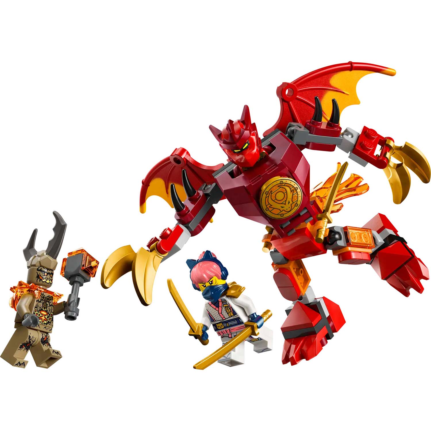 Lego Ninjago - Pack de Batalha do Robô Dragão do Kai ( Imagem 2 de 4 ) - Preview