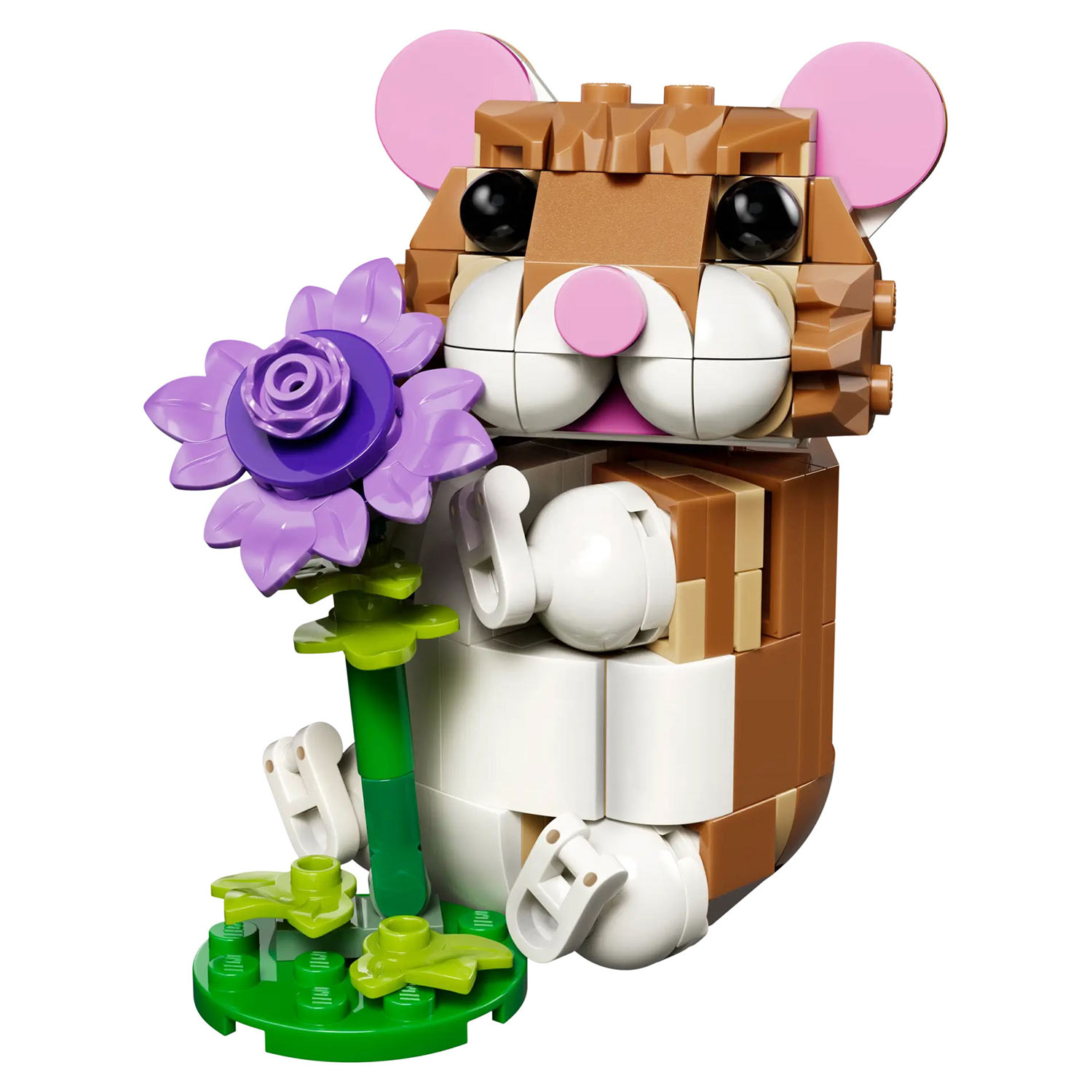 Lego Creator - Hamster Adorável com Flor ( Imagem 2 de 4 ) - Preview