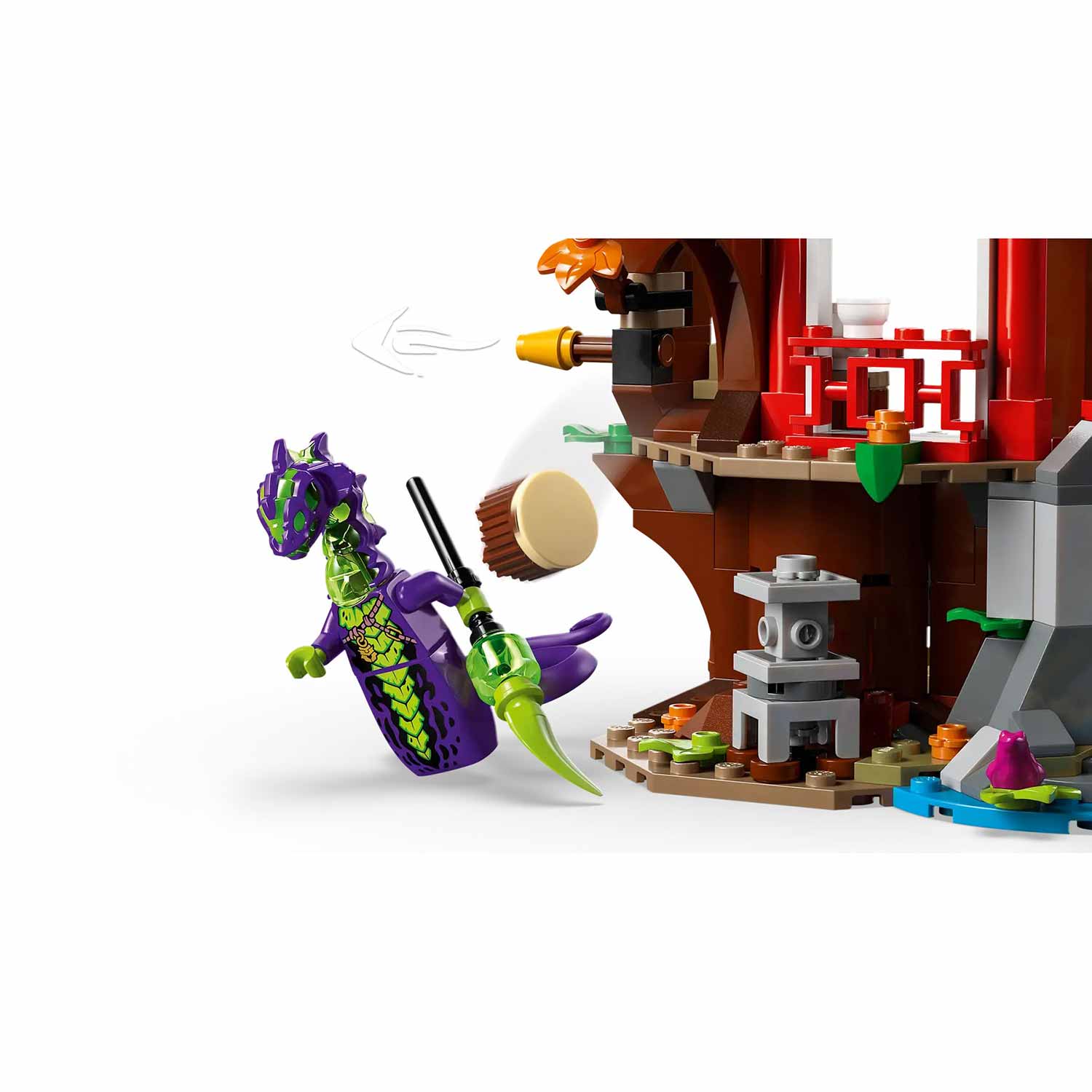 Lego Ninjago Batalha Na Casa Da Arvores Com Veiculos Ninja 71857 ( Imagem 4 de 4 ) - Preview