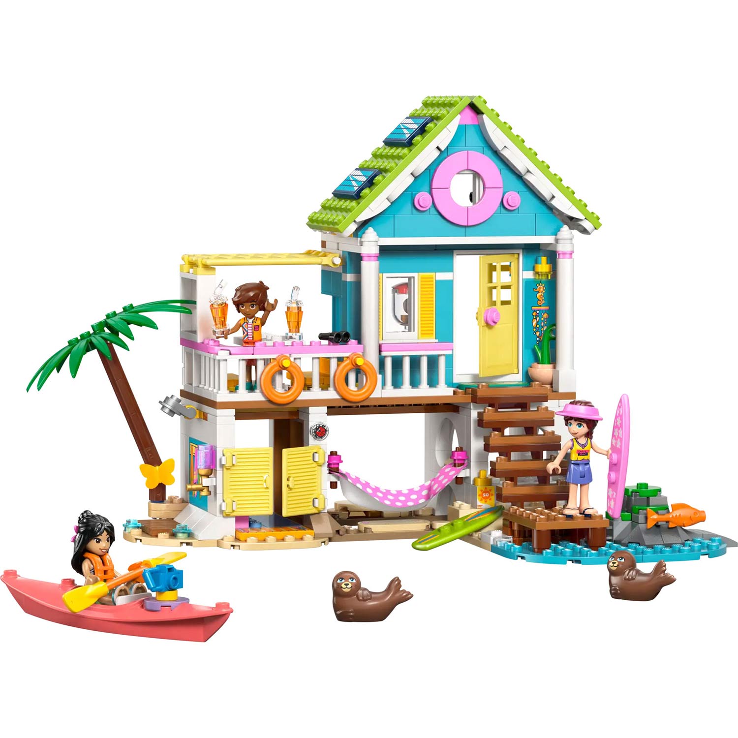 Lego Friends Casa Da Praia Com Focas 42699 ( Imagem 2 de 4 ) - Preview