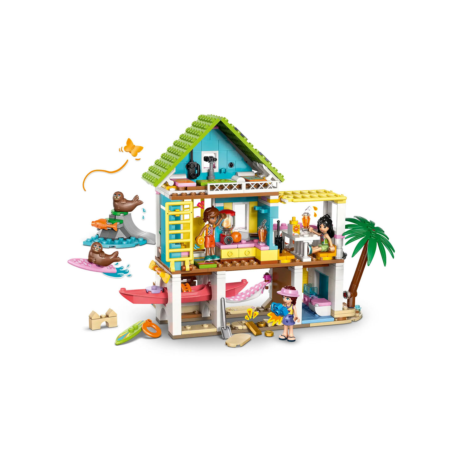 Lego Friends Casa Da Praia Com Focas 42699 ( Imagem 3 de 4 ) - Preview