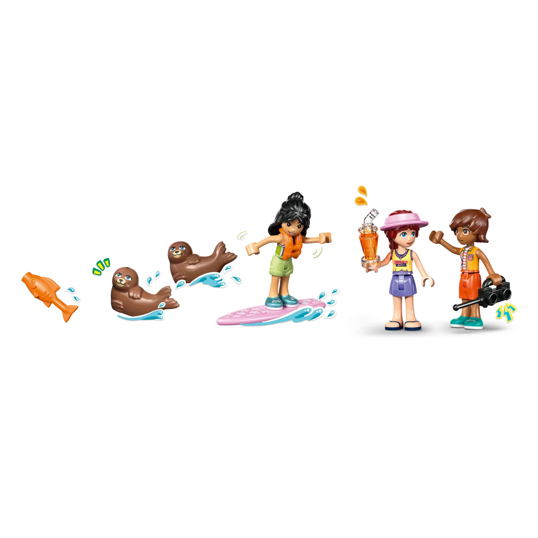 Lego Friends Casa Da Praia Com Focas 42699 ( Imagem 4 de 4 ) - Preview