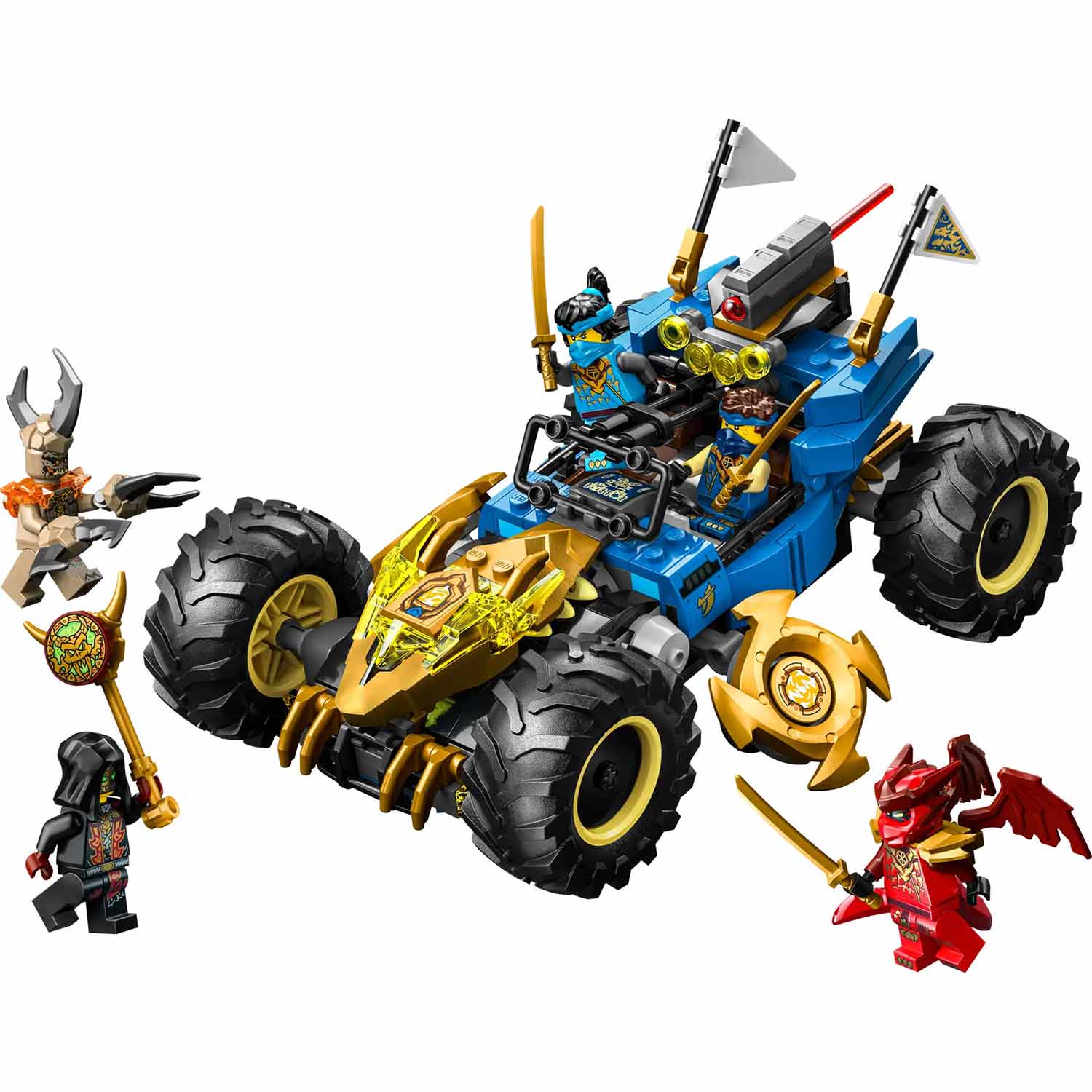 Lego Ninjago Carro Transformavel Do Jay 71856 ( Imagem 2 de 4 ) - Preview
