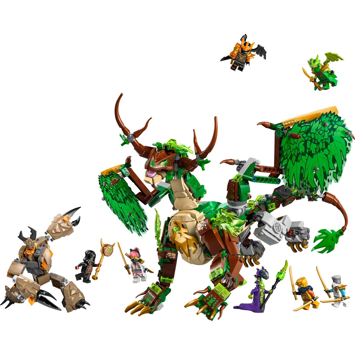 Lego Ninjago O Dragao Da Vida 71859 ( Imagem 2 de 4 ) - Preview