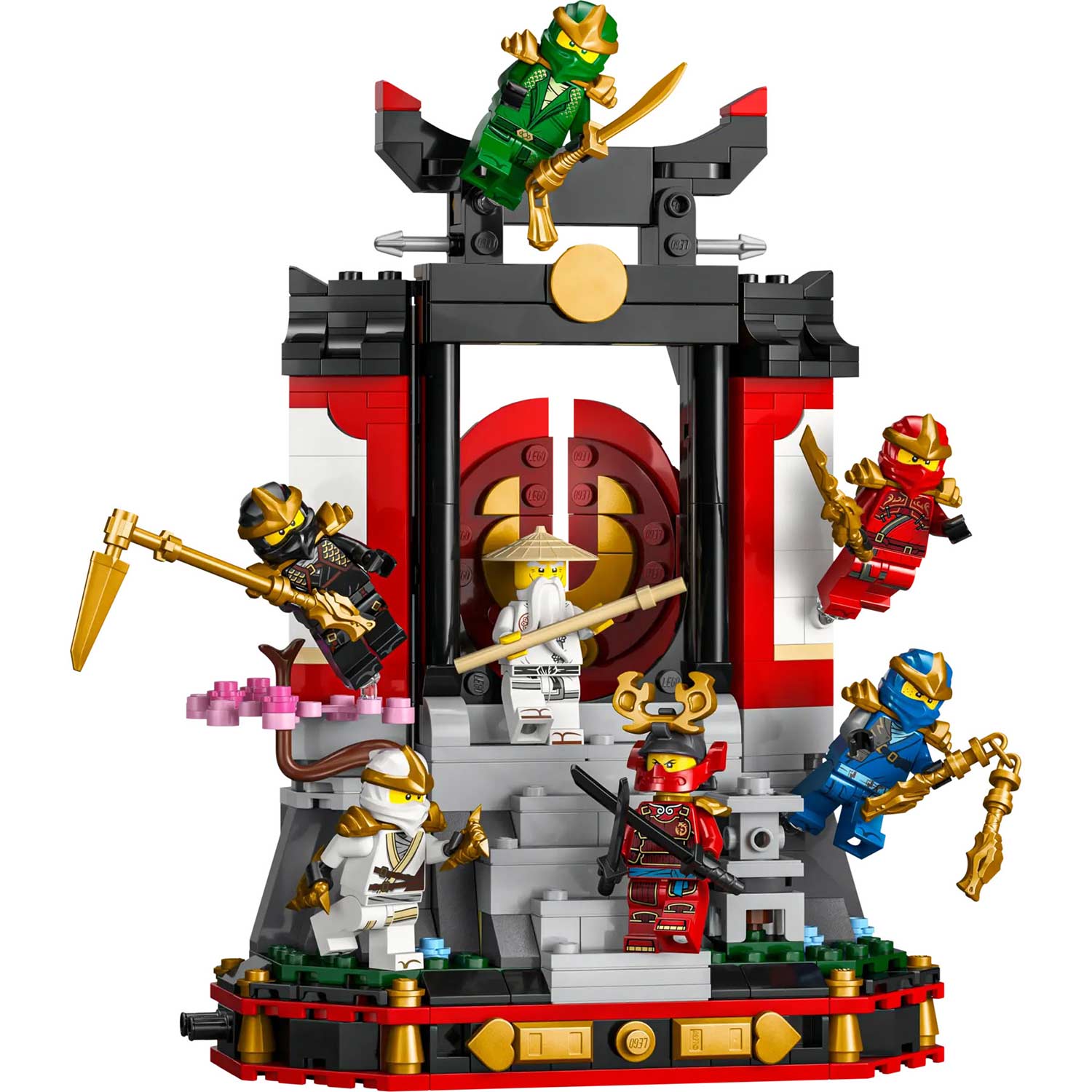 Lego Ninjago Exposicao De Personagens Ninja - 15º Aniversario 71866 ( Imagem 2 de 4 ) - Preview