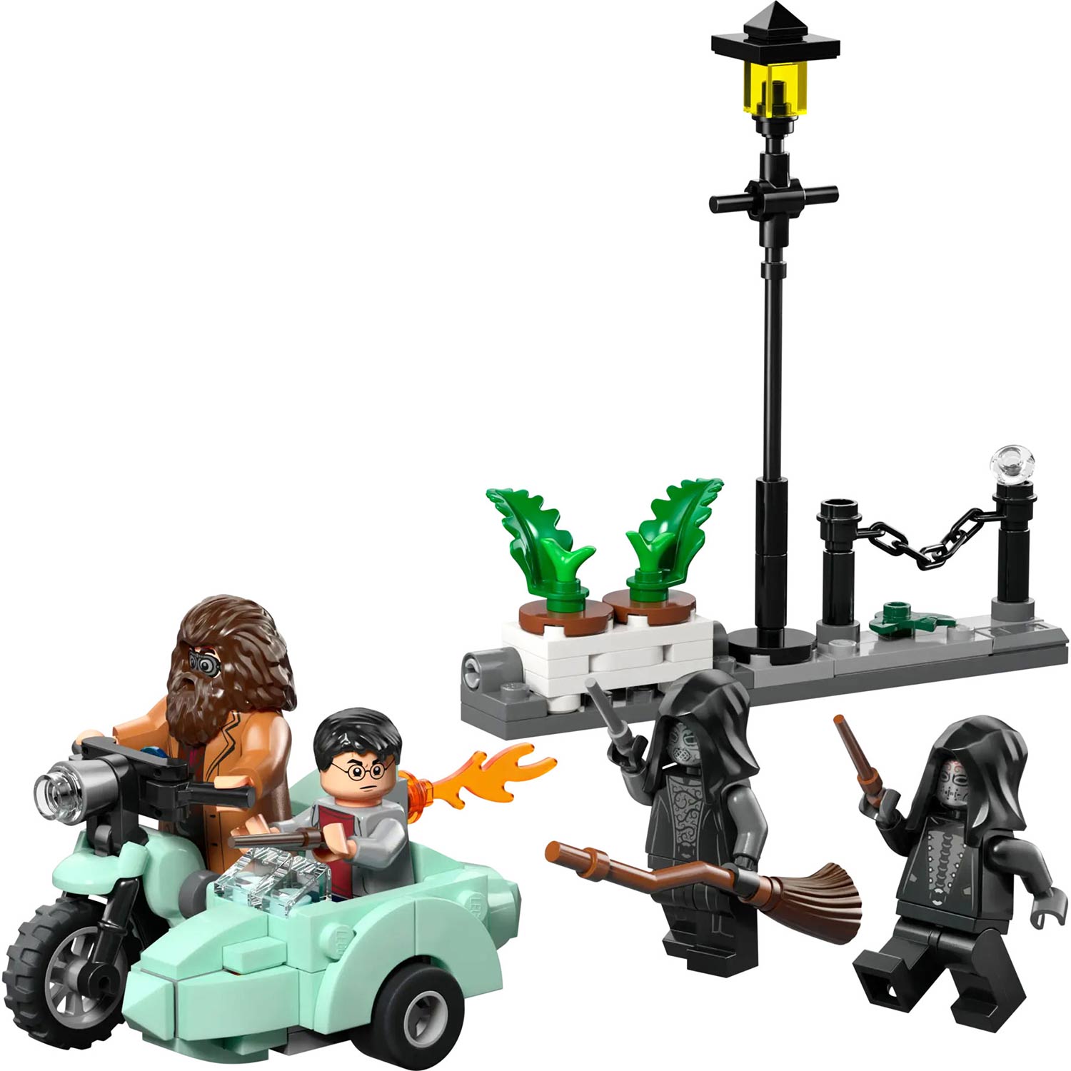 Lego 76459 - Harry Potter: Fuga de Privet Drive do Hagrid e Harry ( Imagem 2 de 4 ) - Preview