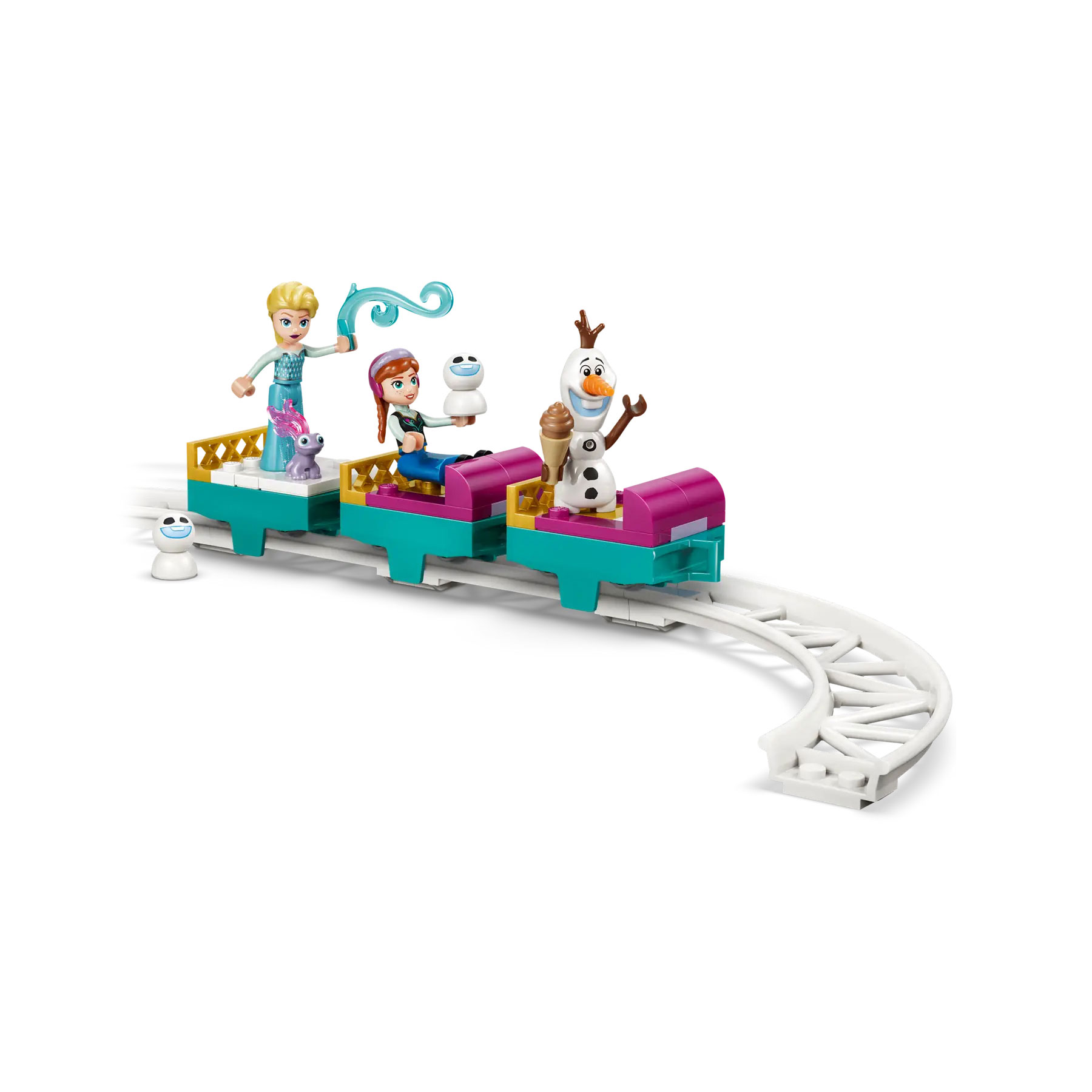 Lego Disney Castelo De Gelo Da Elsa E Aventura Na Pista De Neve 43281 ( Imagem 4 de 4 ) - Preview
