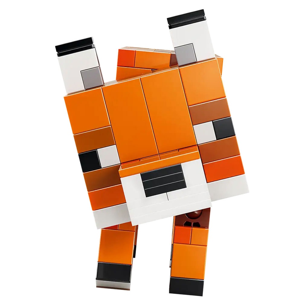 Lego Minecraft A Raposa 21588 ( Imagem 3 de 4 ) - Preview