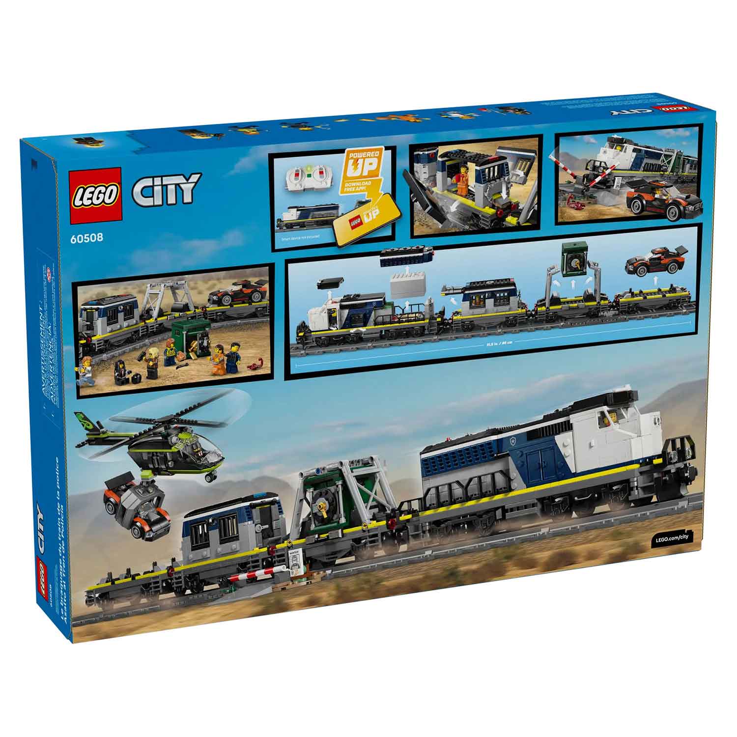 Lego City Assalto Ao Comboio Da Policia 60508 ( Imagem 3 de 3 ) - Preview