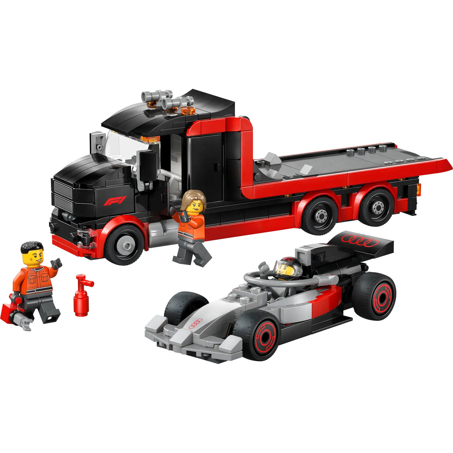 Lego City Camião De Exposicao De F1 Com Carro De Corrida De F1 Audi 60493 ( Imagem 2 de 3 ) - Preview