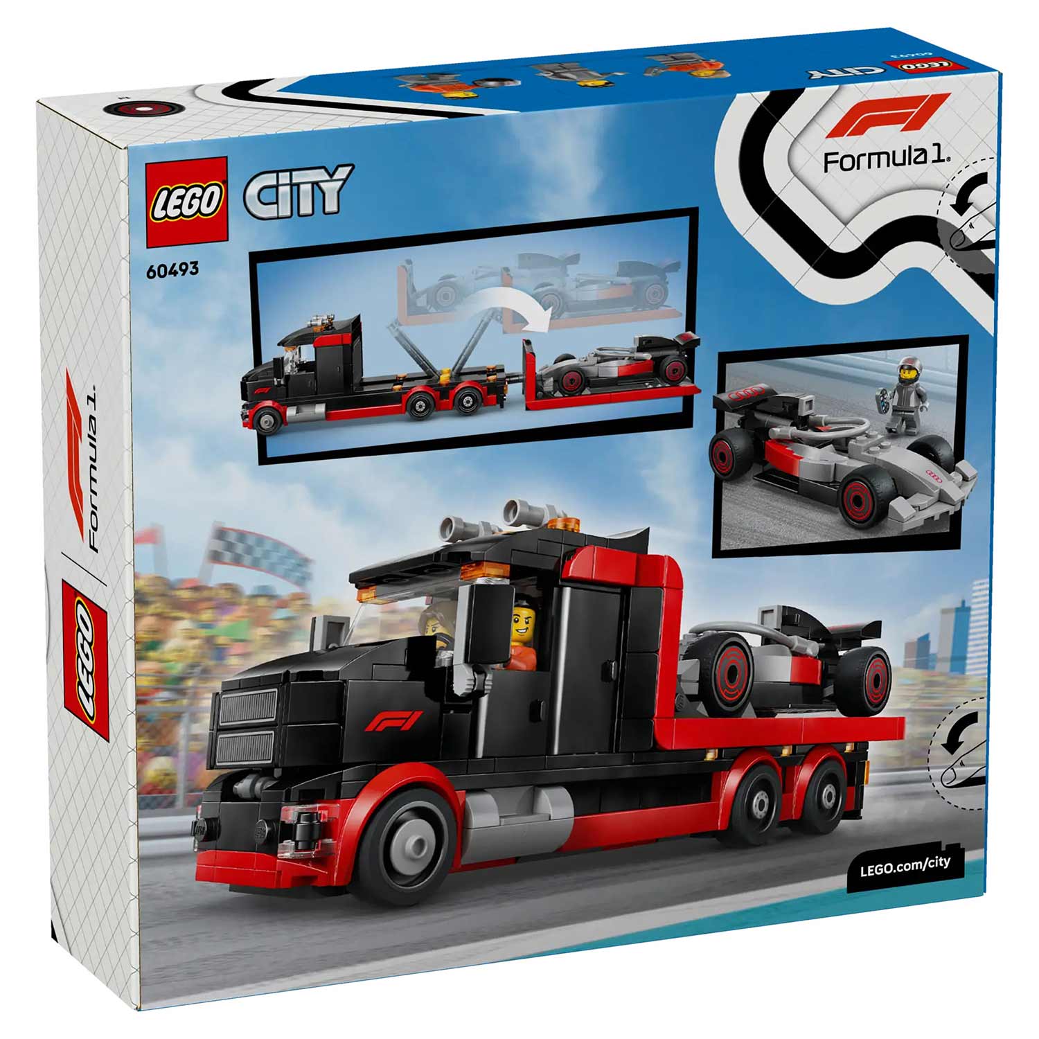 Lego City Camião De Exposicao De F1 Com Carro De Corrida De F1 Audi 60493 ( Imagem 3 de 3 ) - Preview