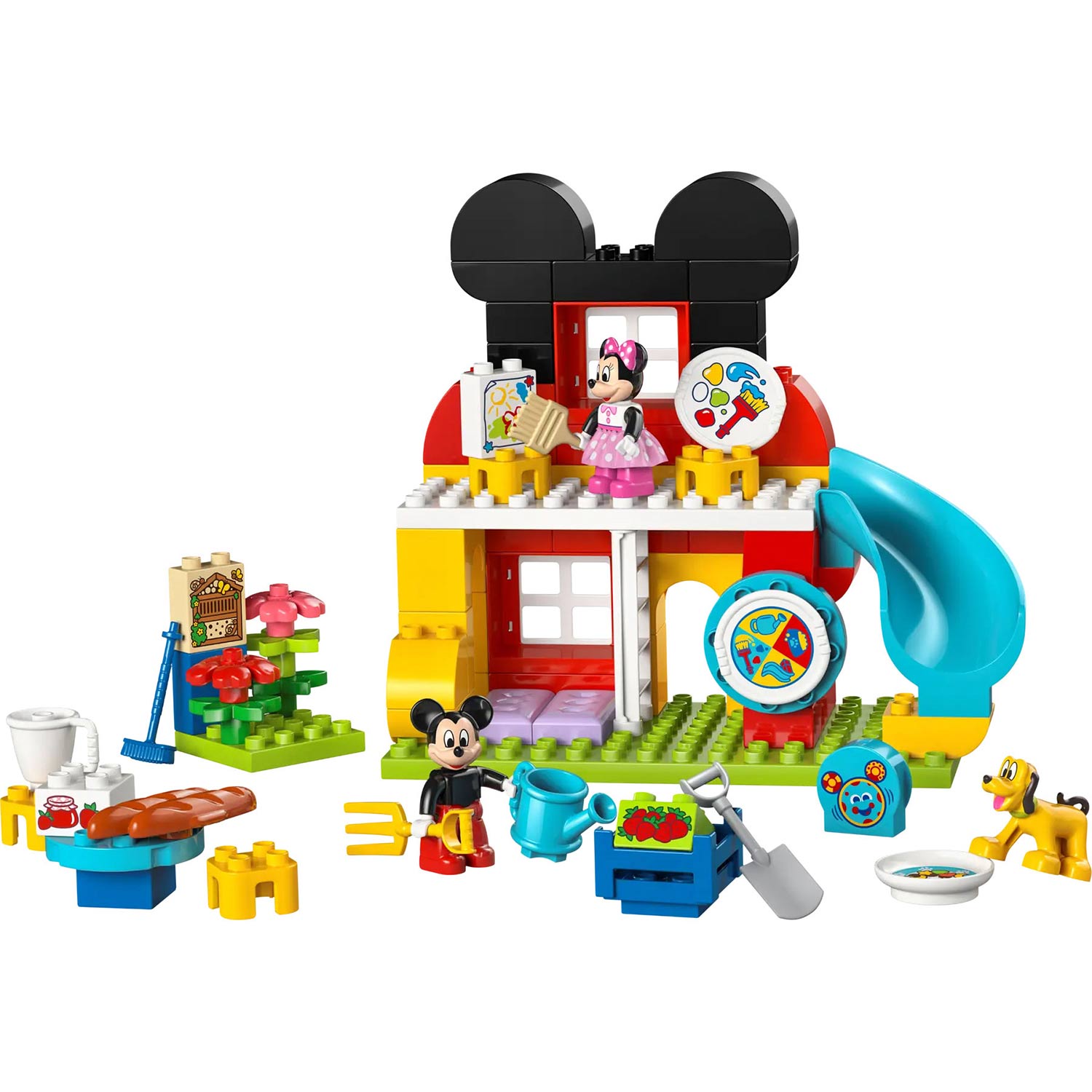Lego Duplo A Casa Do Mickey Mouse Com A Minnie E O Pluto 10465 ( Imagem 2 de 4 ) - Preview